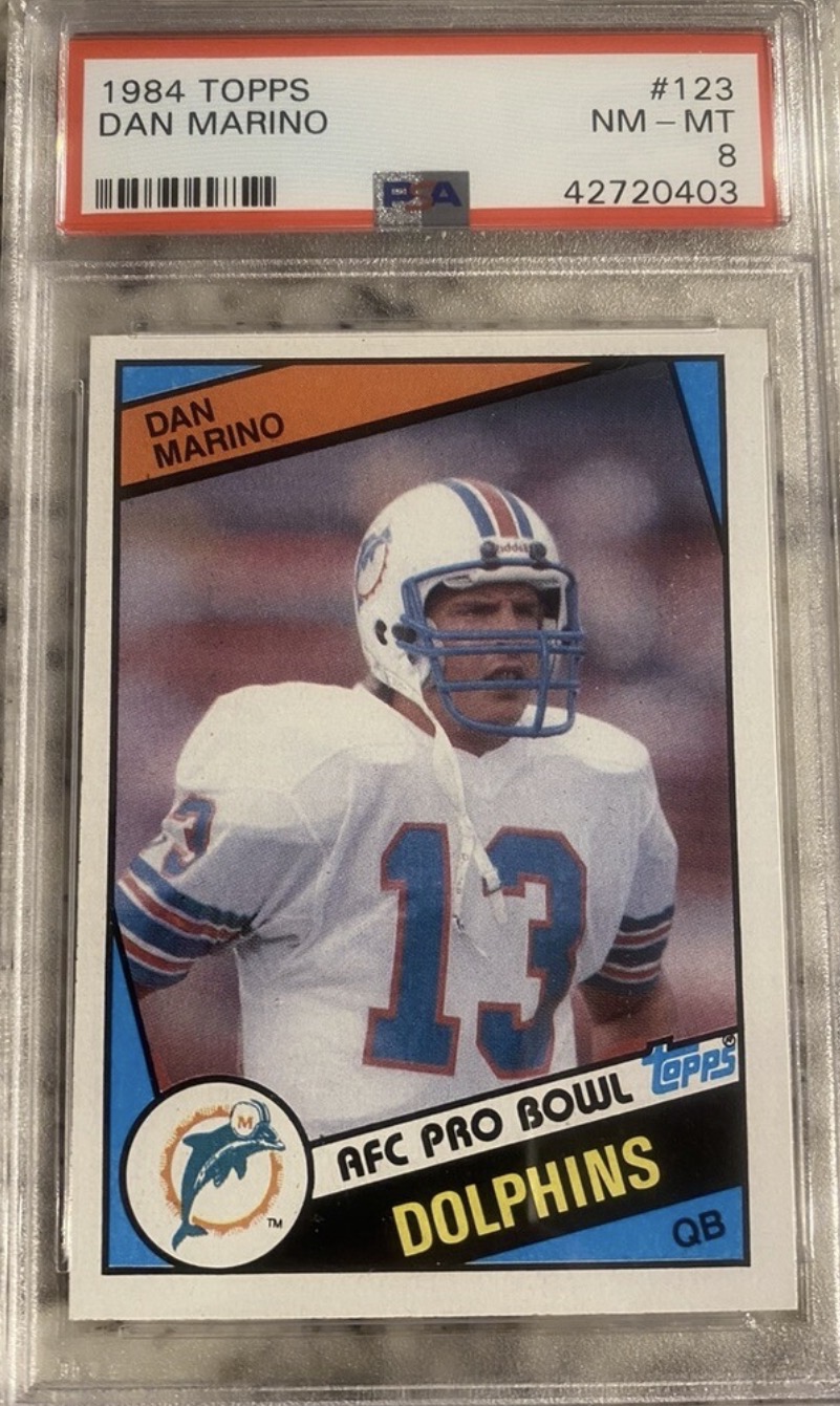 1984 Topps Dan Marino Rookie Card