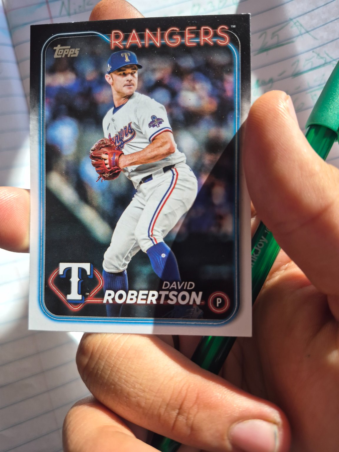 David Robertson - Topps Update Base - Trading Card Image