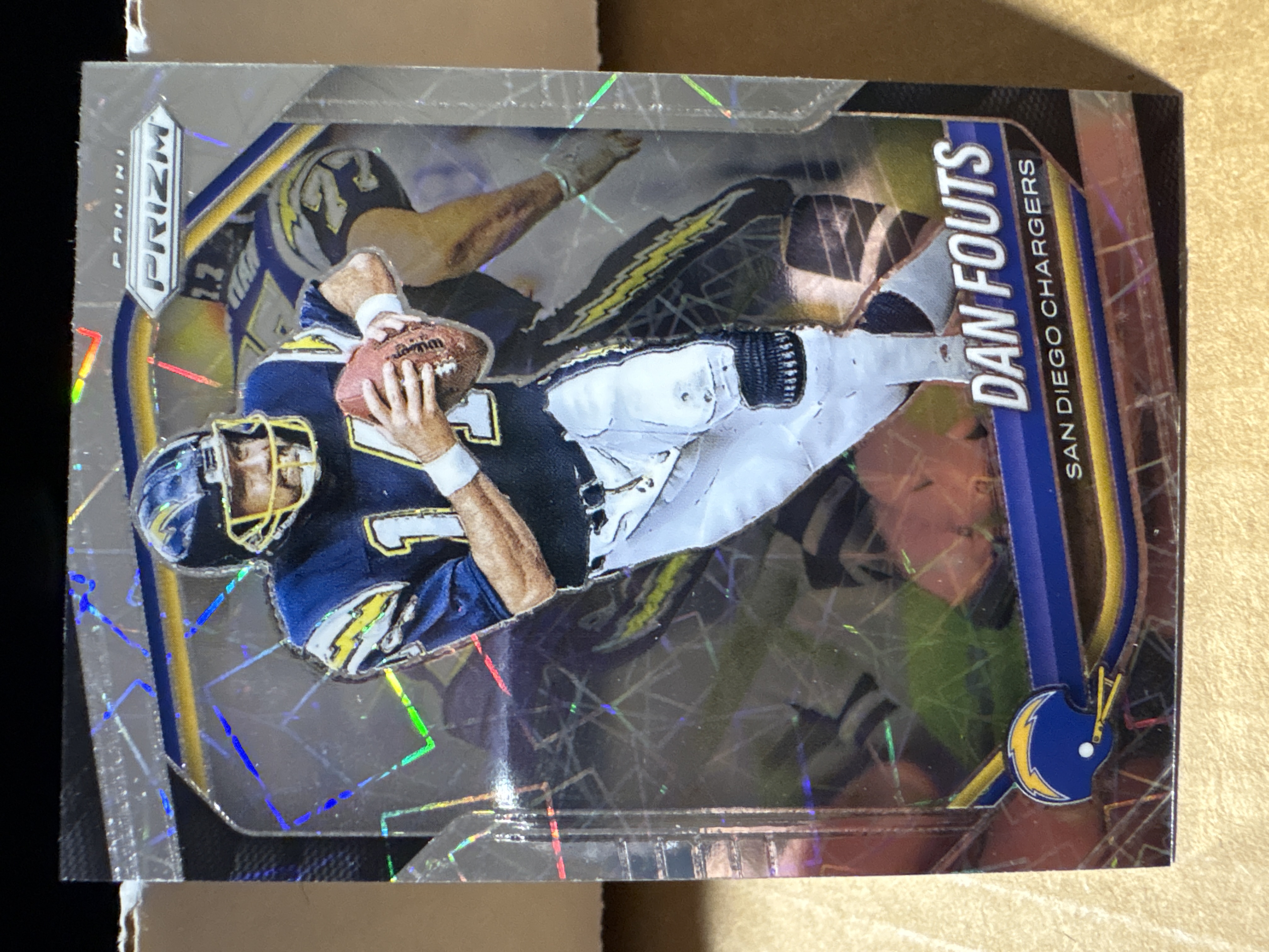 Dan Fouts Prizm Silver Silver Prizm - Trading Card Image