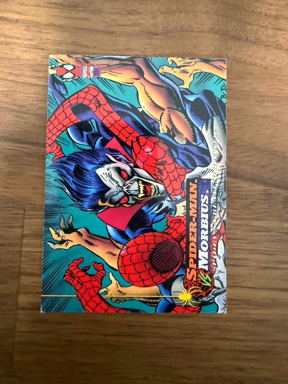 Spider-Man vs Morbius #40 Base - Trading Card Image
