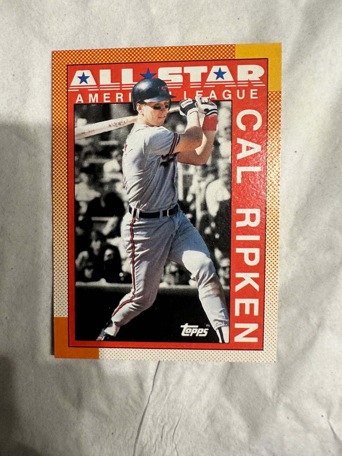 Cal Ripken Jr. 1989 Topps All-Star Base - Trading Card Image