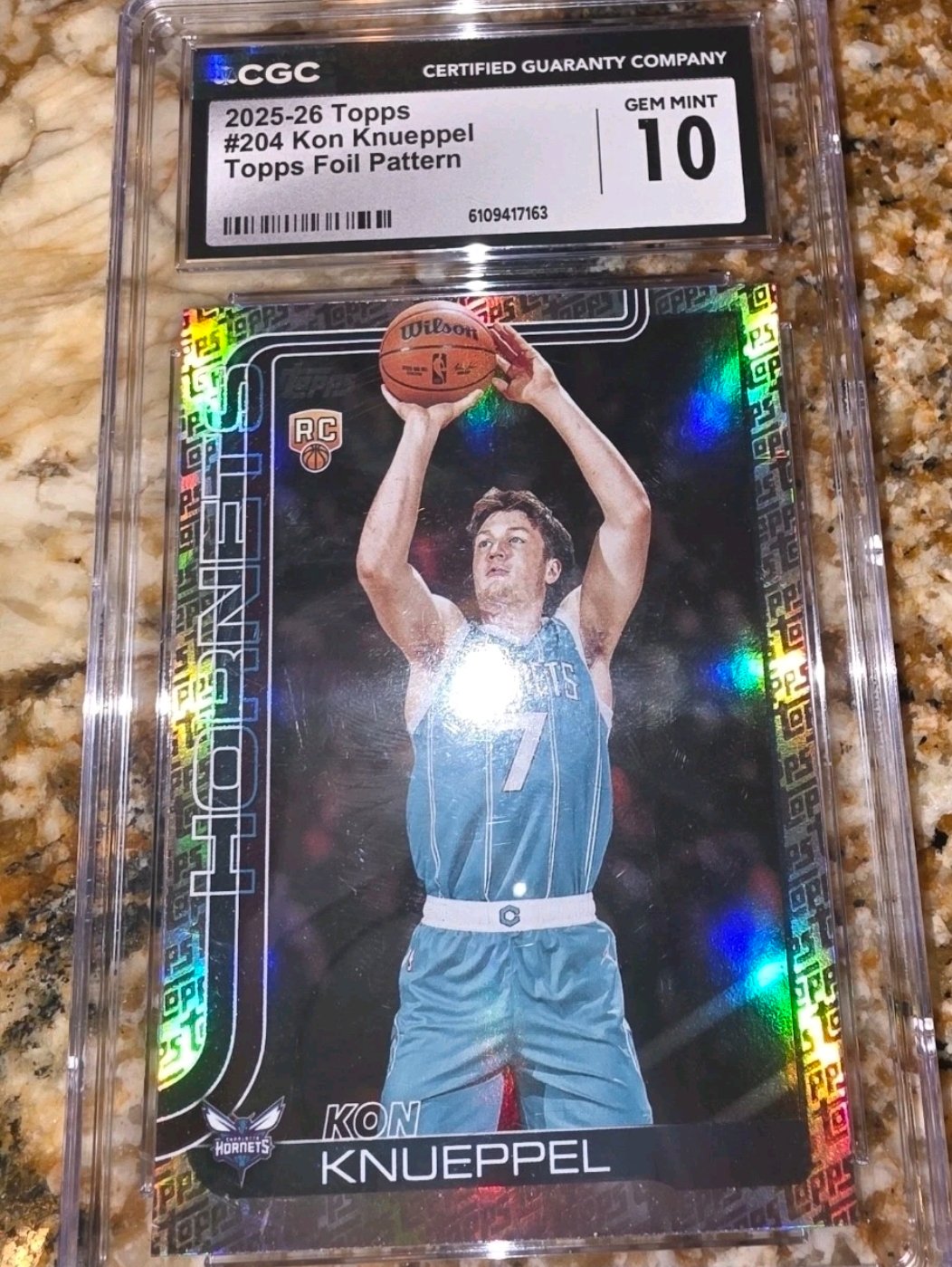Kon Kneuppel - Topps Foil Pattern Topps Foil Pattern Gem Mint - Trading Card Image