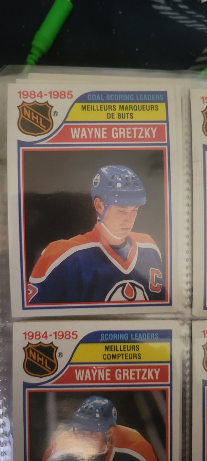 Wayne Gretzky Goal Scoring Leaders Base - Trading Card Image