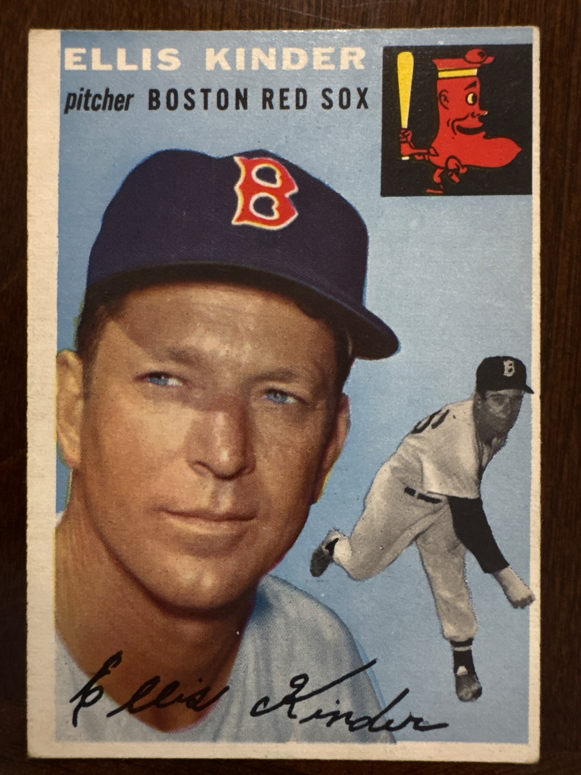 Ellis Kinder #47 Base - Trading Card Image