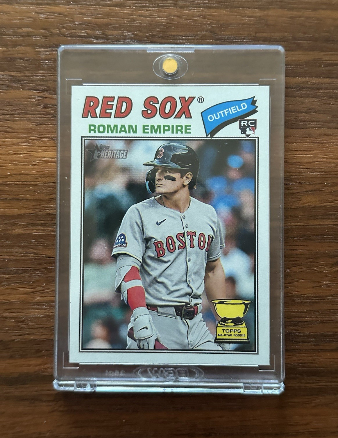 Roman Empire - Topps Heritage All-Star Rookie Base - Trading Card Image