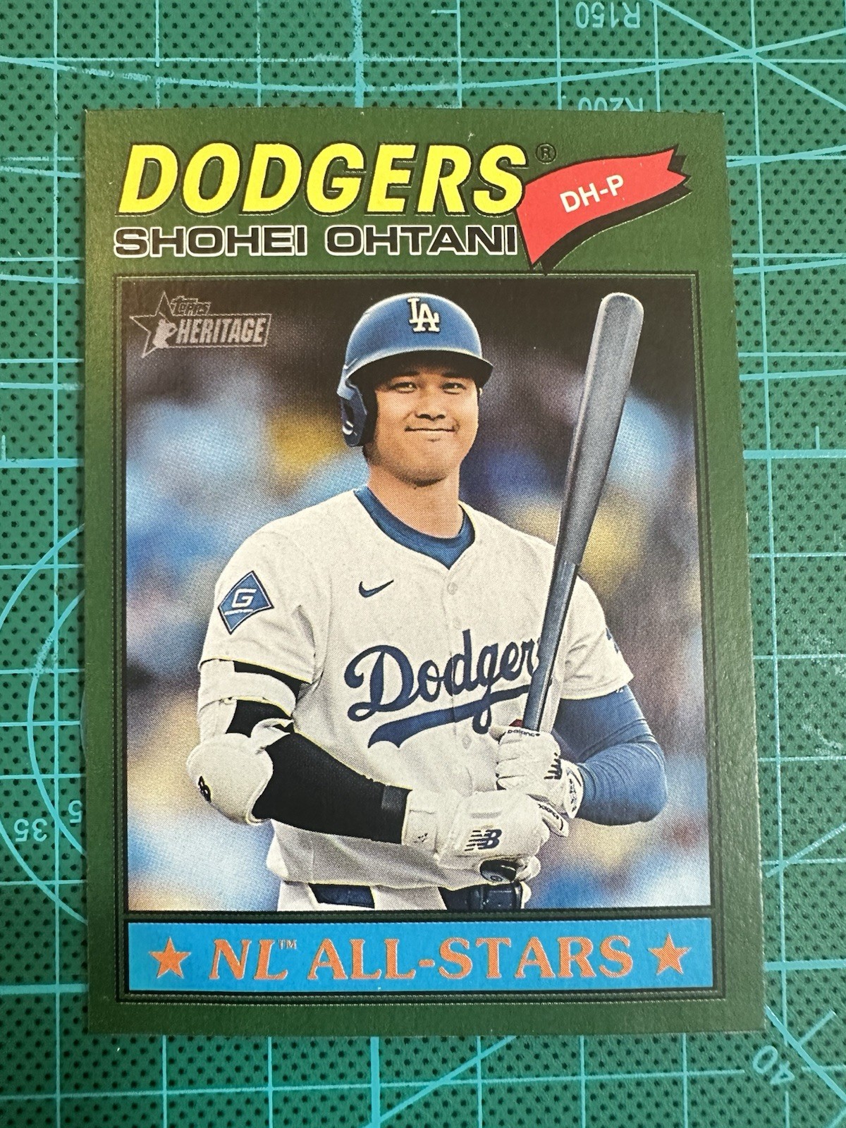 Shohei Ohtani - Dodgers Heritage NL All-Stars DH-P NL All-Stars DH-P - Trading Card Image