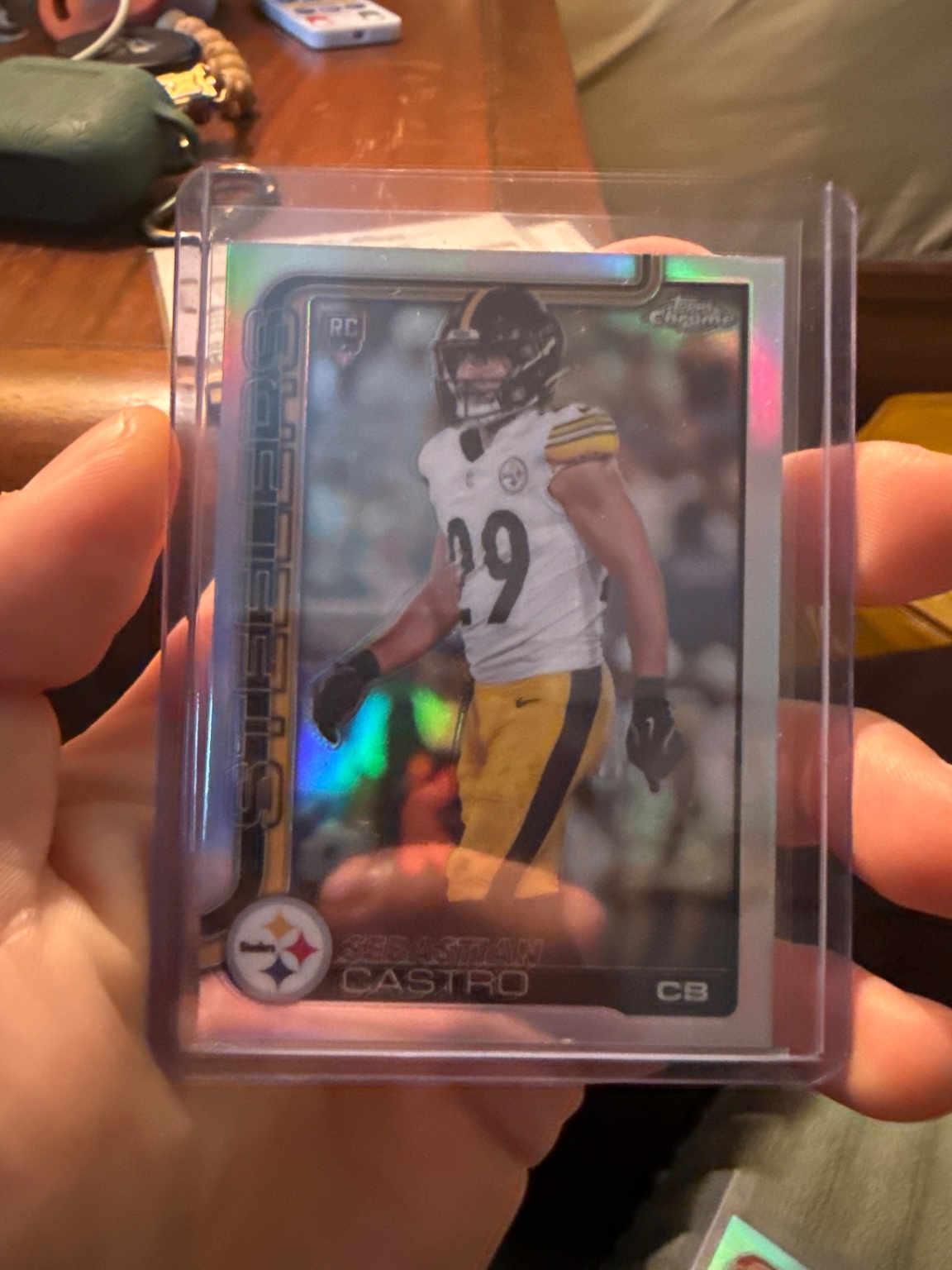 Sebastian Castro - 2025 Topps Chrome Refractor #370 Refractor - Trading Card Image