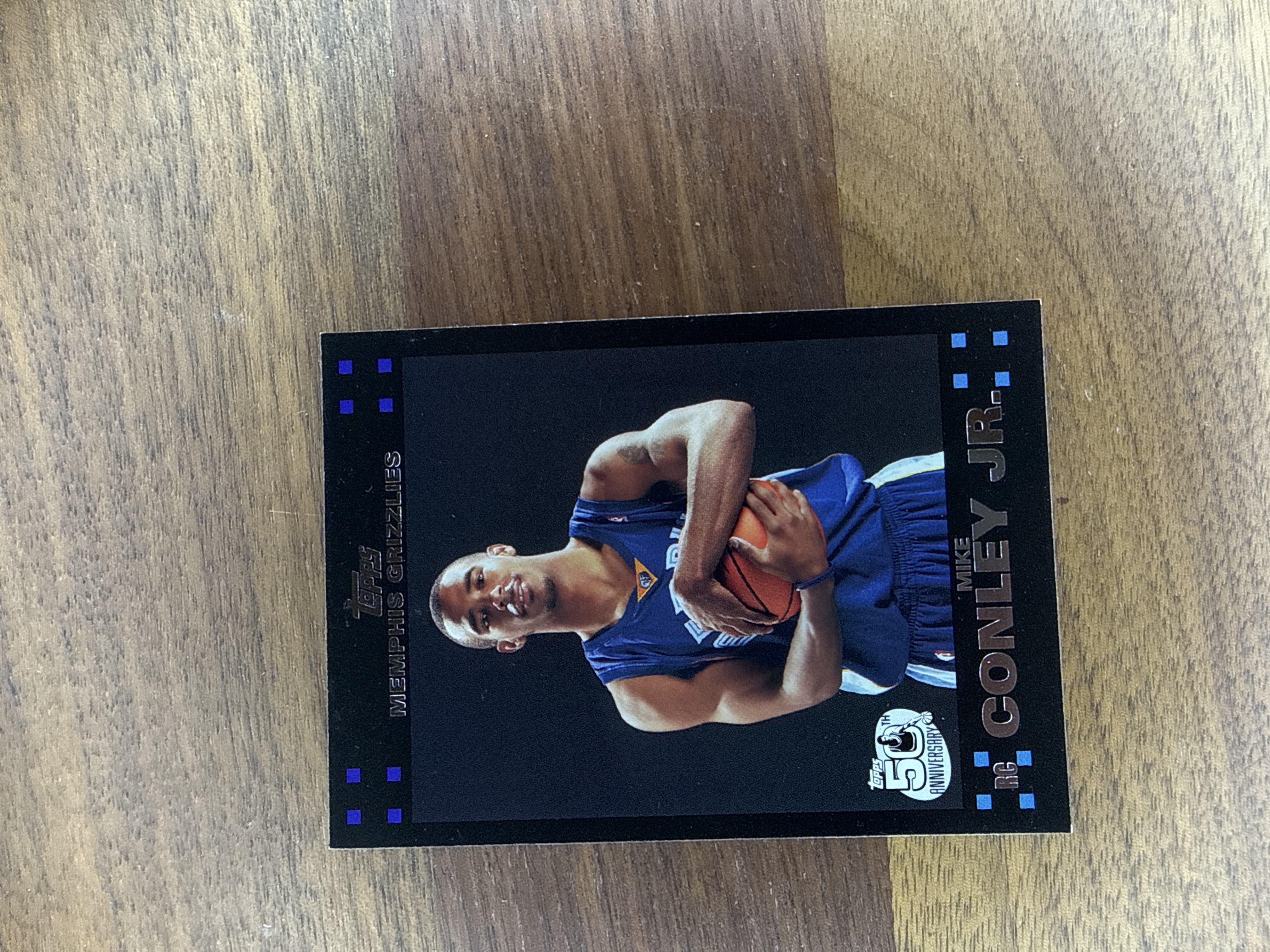 Mike Conley Jr. 2007-08 Topps Rookie Card 1957-58 Variations - Trading Card Image