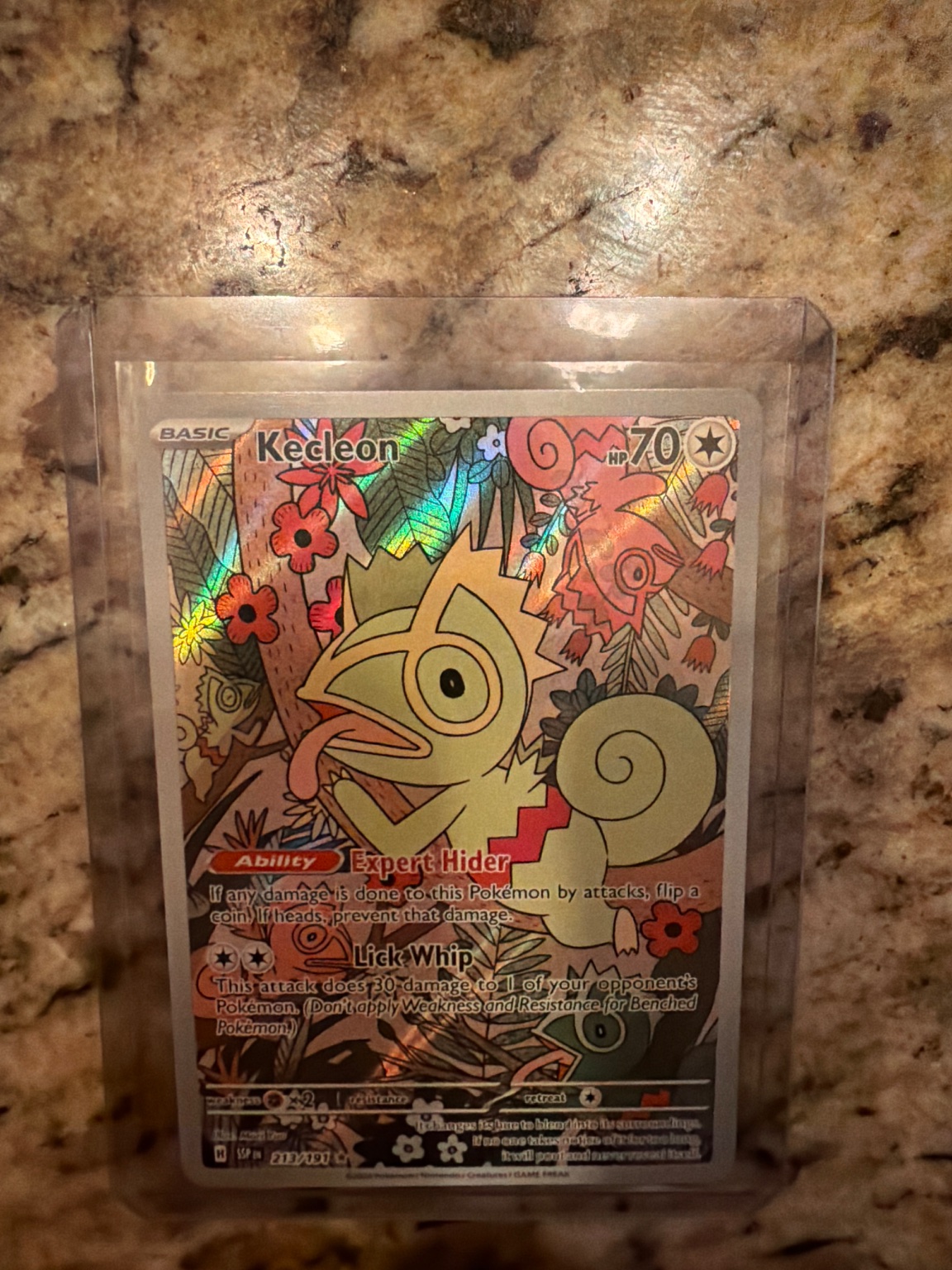 Kecleon Illustration Rare - Trading Card Image