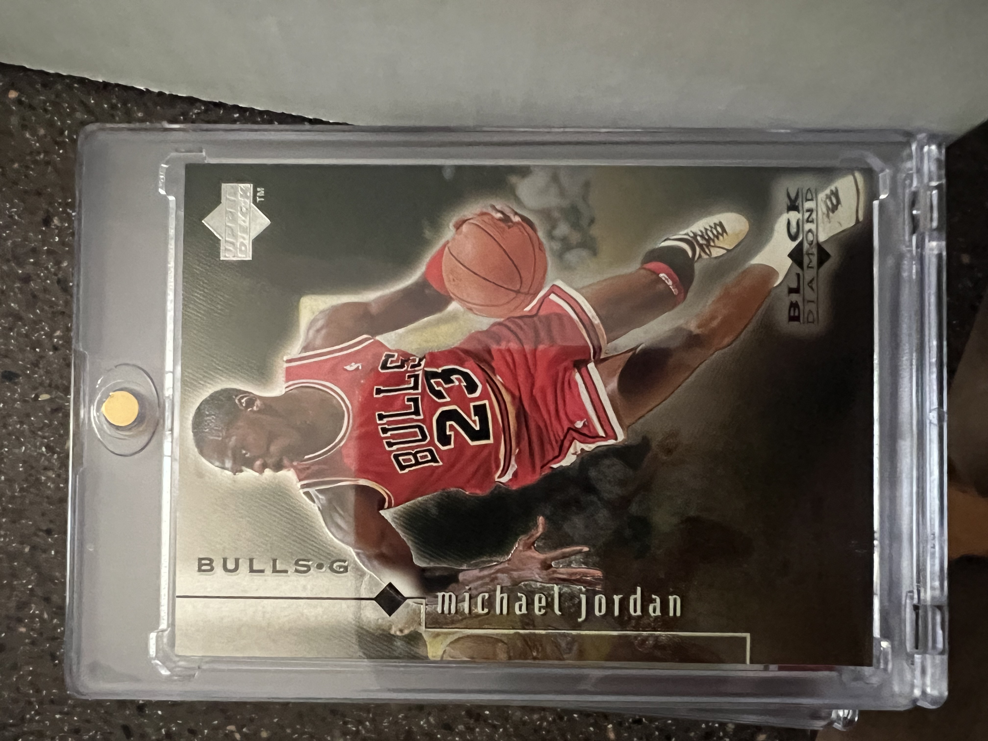 Michael Jordan 1996-97 Upper Deck Black Diamond
