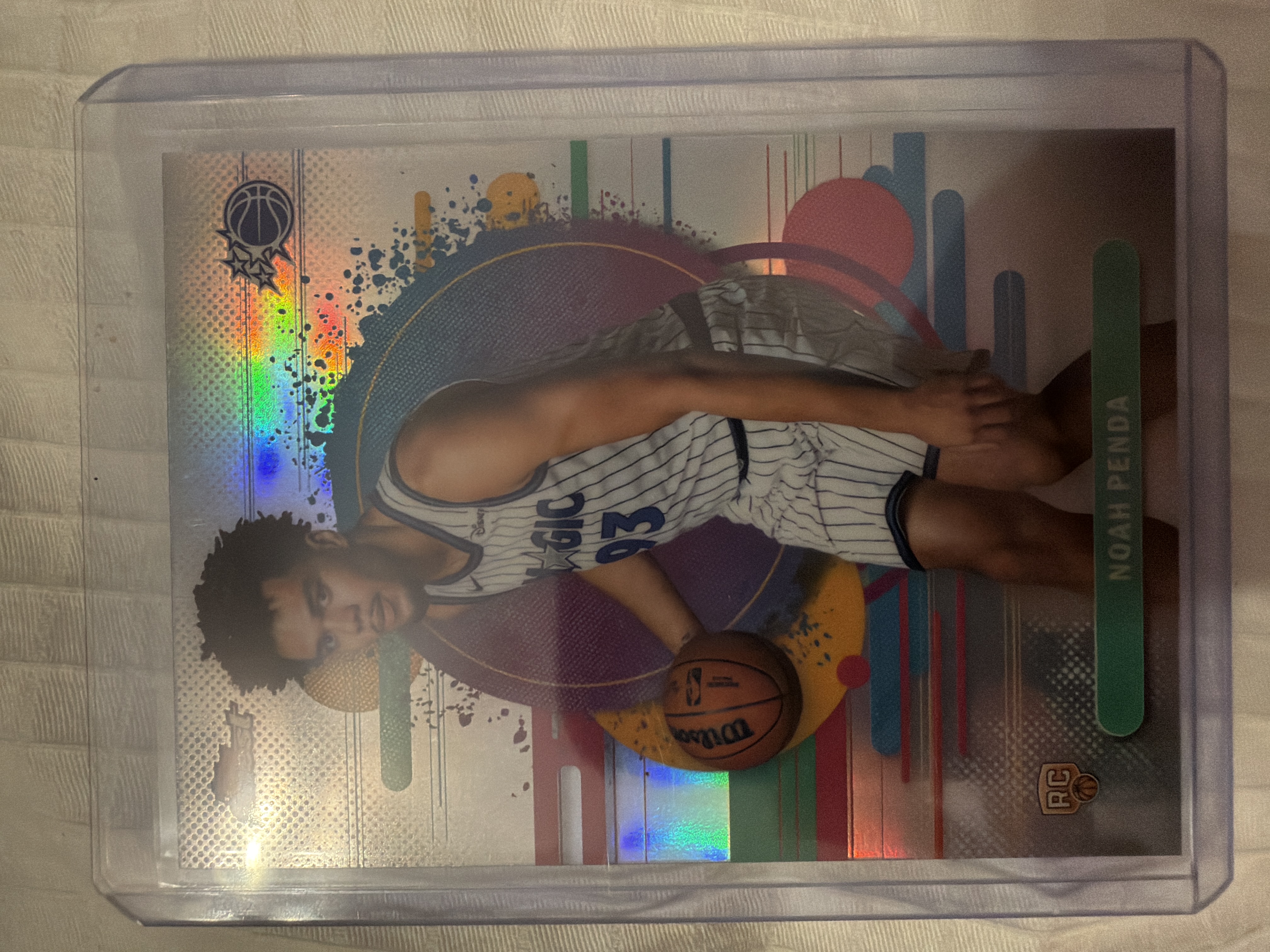 Noah Penda - Refractor Rookie Refractor Near Mint - Trading Card Image