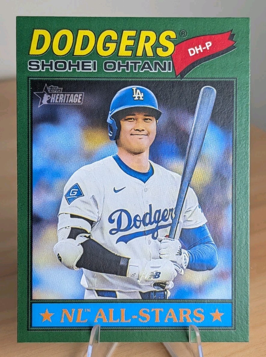 Shohei Ohtani - Dodgers - NL All-Stars DH-P Base - Trading Card Image