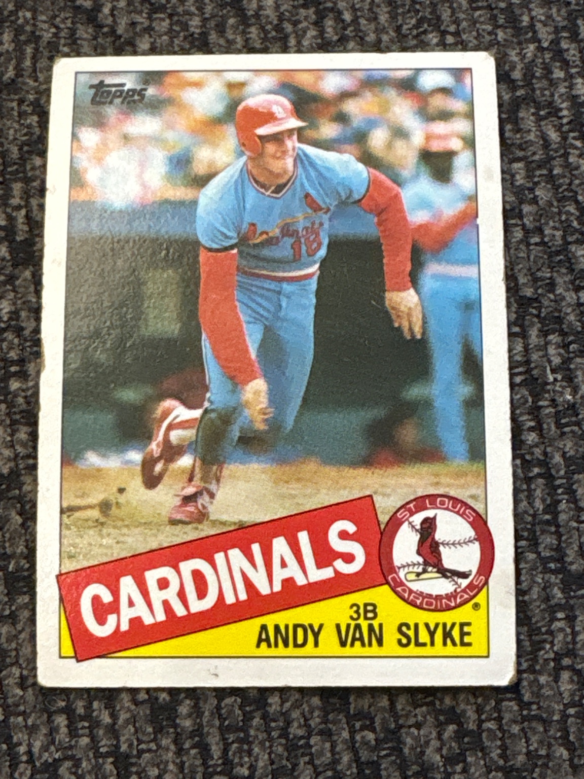 Andy Van Slyke Base - Trading Card Image