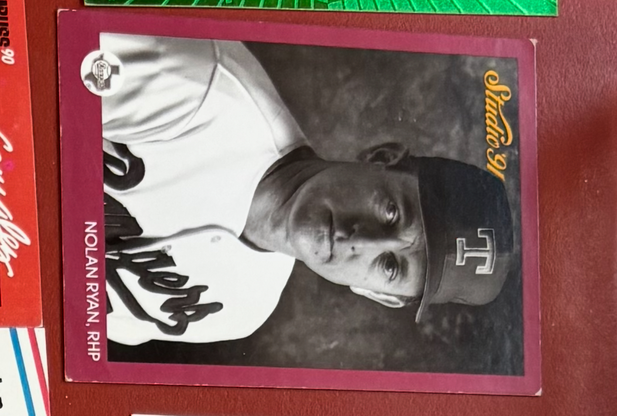 Nolan Ryan 1991 Donruss Studio