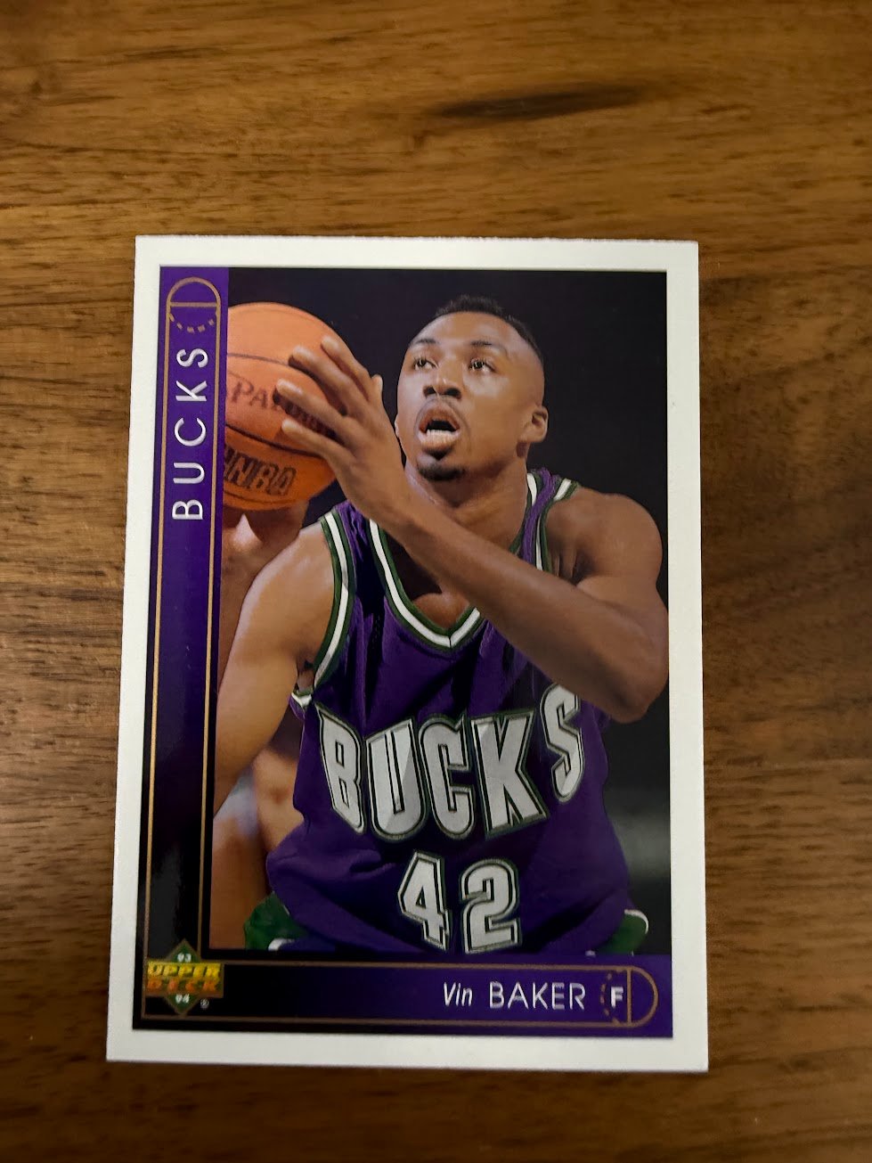 Vin Baker Base - Trading Card Image