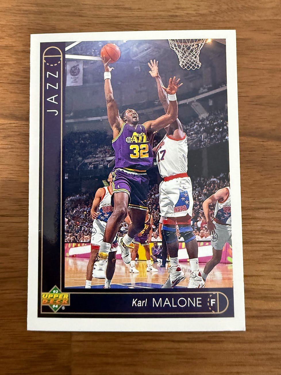 Karl Malone Base - Trading Card Image