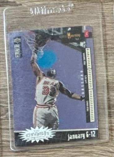 Alonzo Mourning - You Crash The Game Scorecard Scorecard - Trading Card Image