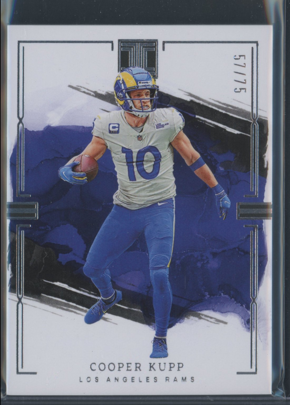 Cooper Kupp 2023 Impeccable Football /75 Parallel Numbered Parallel - Trading Card Image