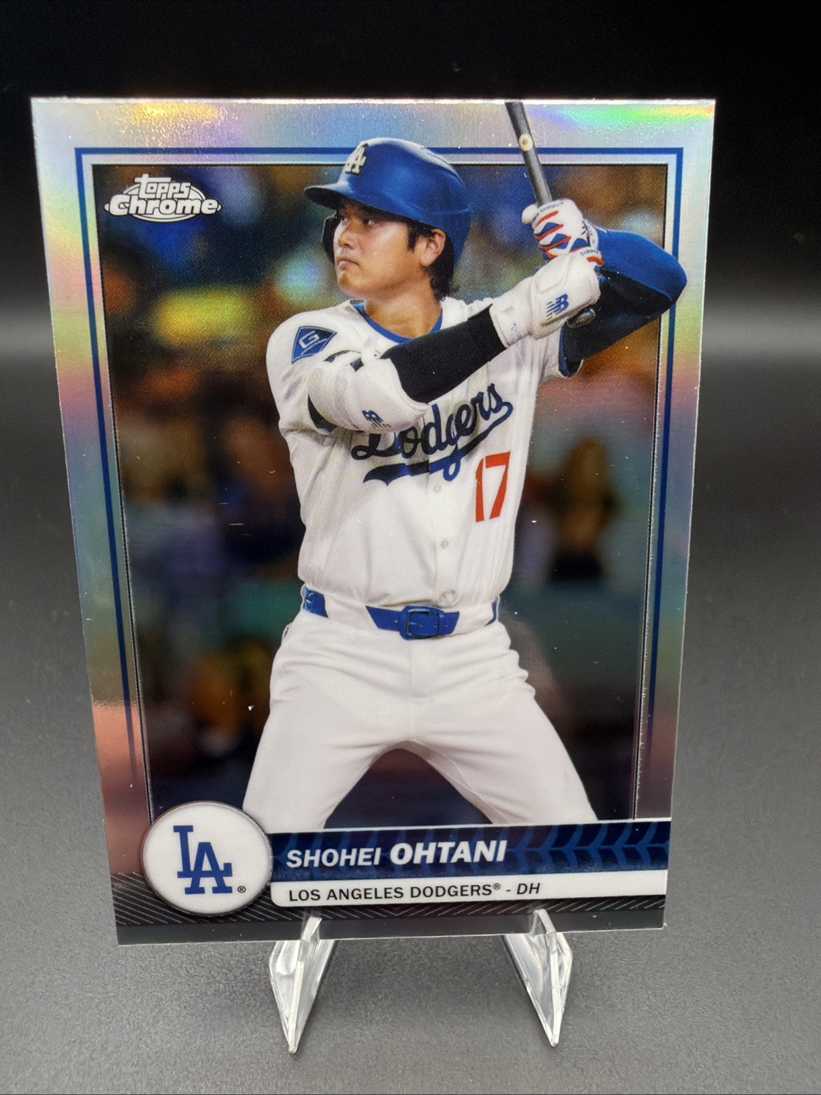Shohei Ohtani - Base Refractor Refractor - Trading Card Image