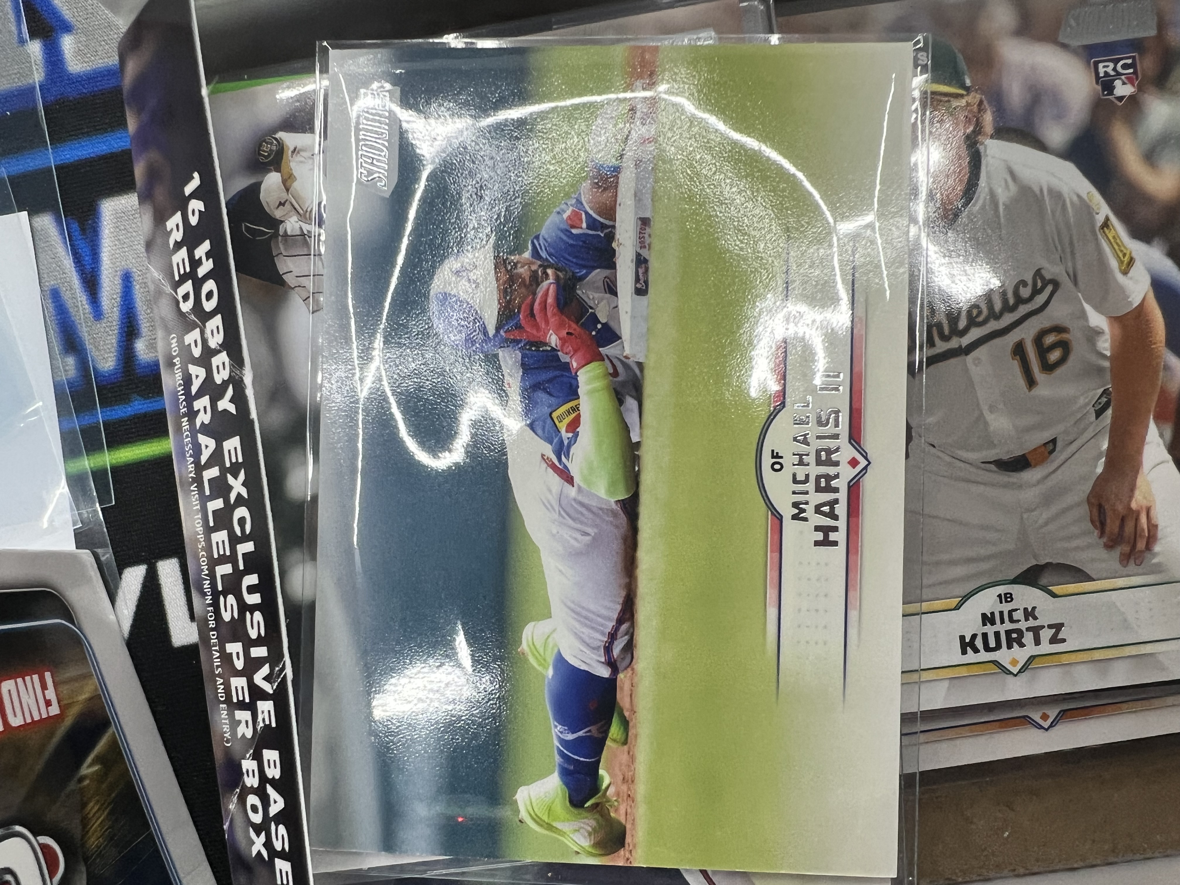 Michael Harris II 2023 Topps Stadium Club Base Rookie Card Base Card Near Mint - Trading Card Image