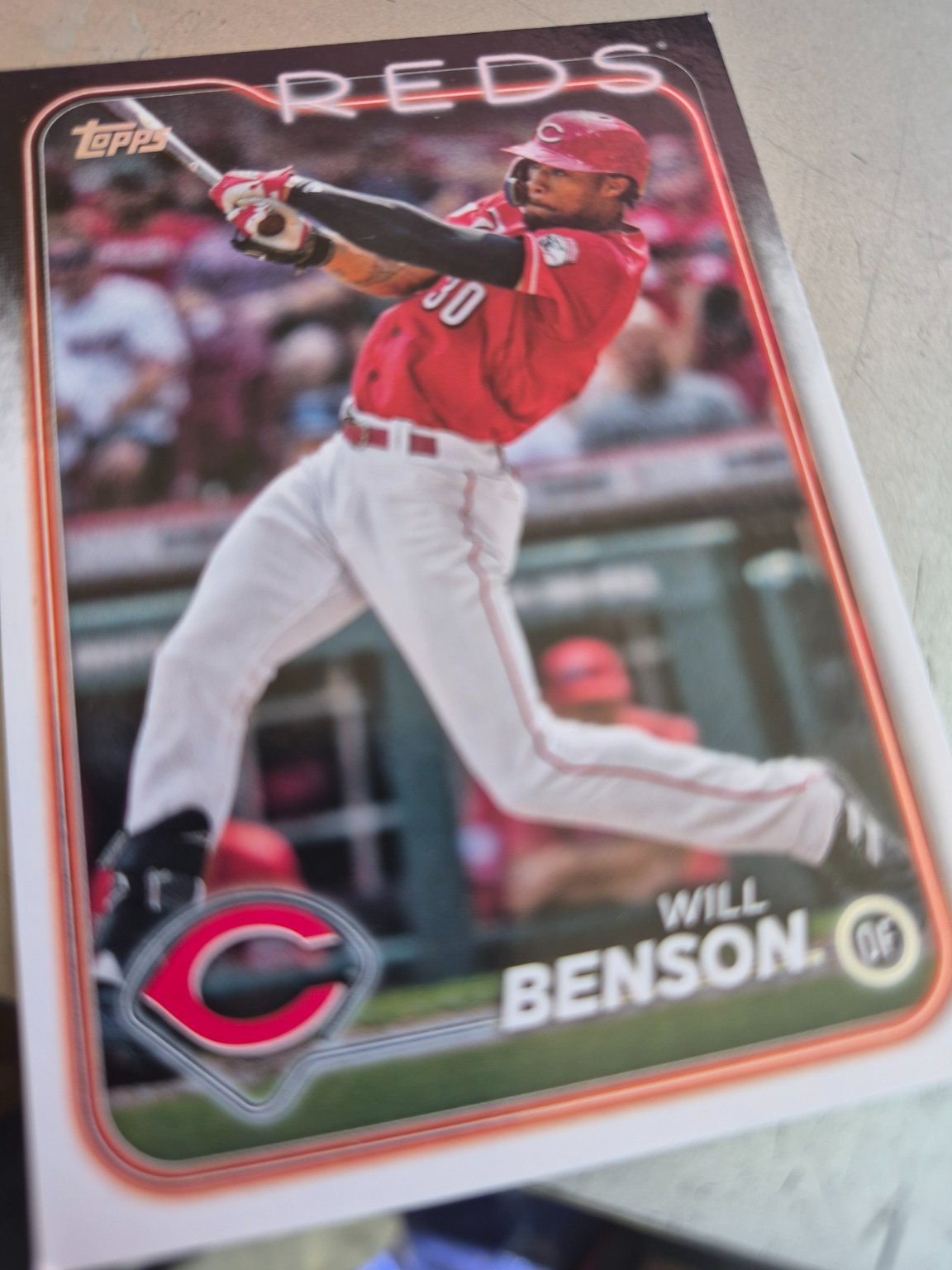 Will Benson 2024 Topps Series Two #386 Base - Trading Card Image