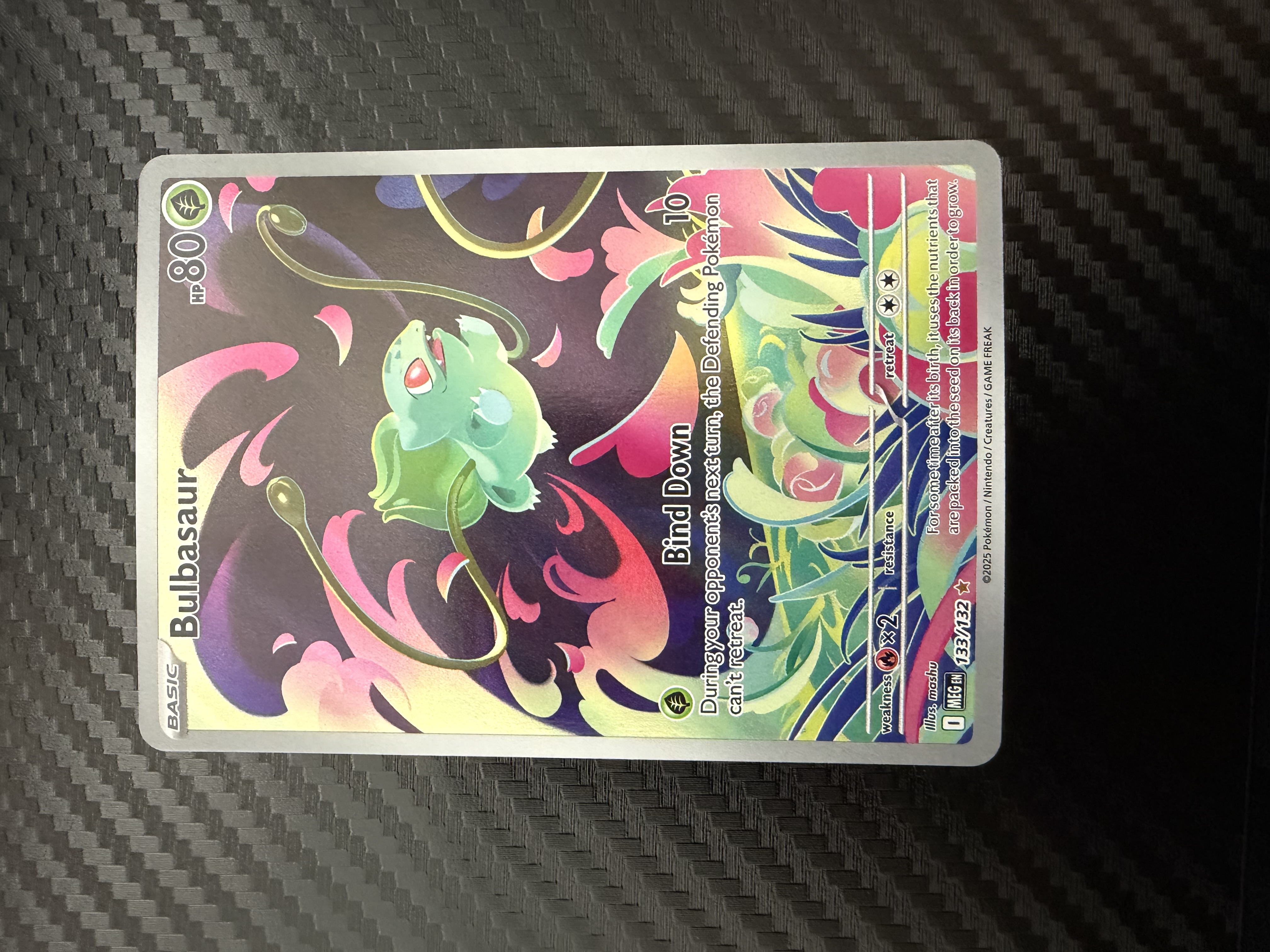 Bulbasaur (Illustration Rare) Illustration Rare Near Mint - Trading Card Image