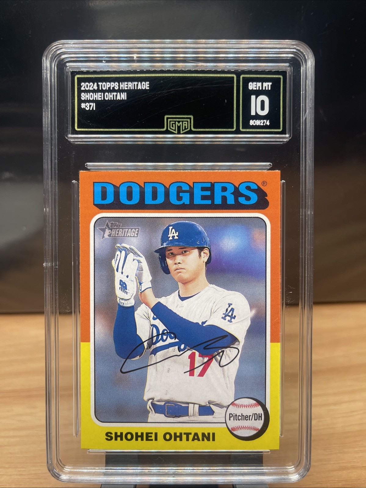 Shohei Ohtani #371 Base Gem Mint - Trading Card Image