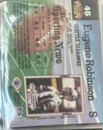 Eugene Robinson Rookie Card Base - Trading Card Image