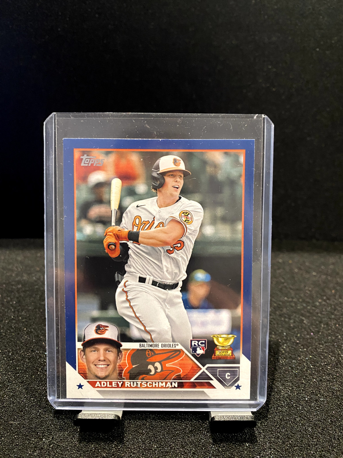 Adley Rutschman - Topps 2023 Base Rookie Card Base - Trading Card Image