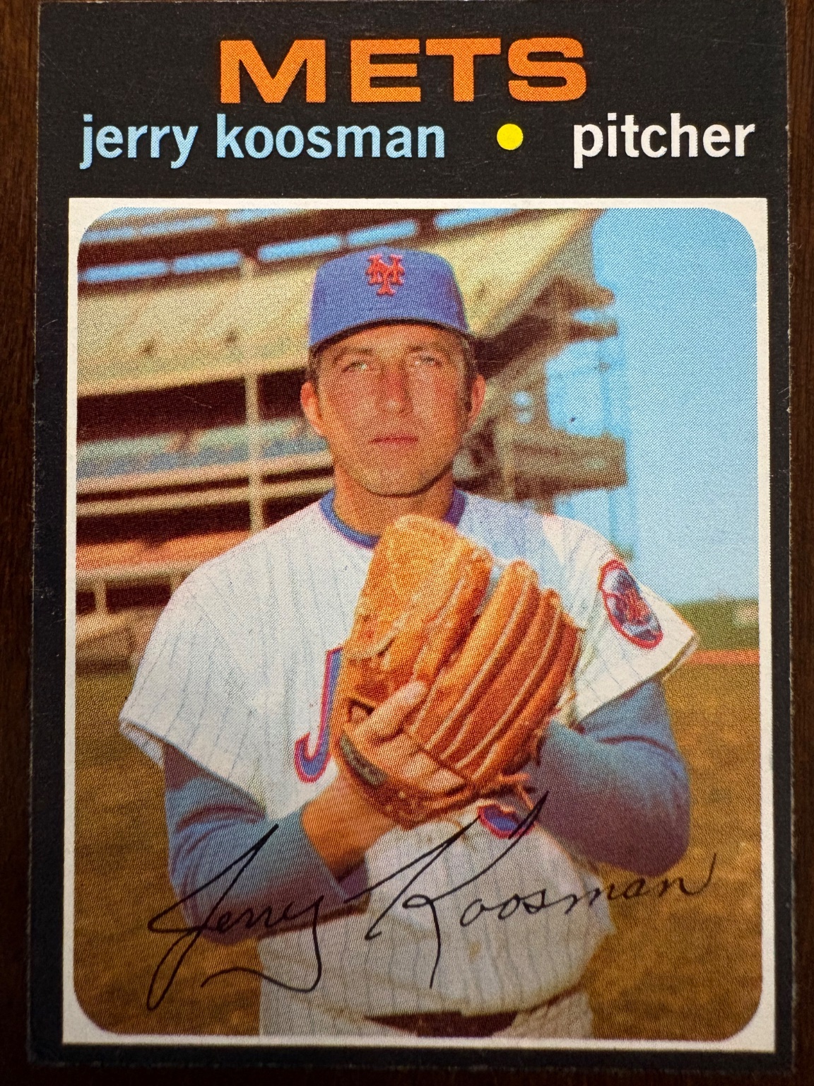 Jerry Koosman Base - Trading Card Image