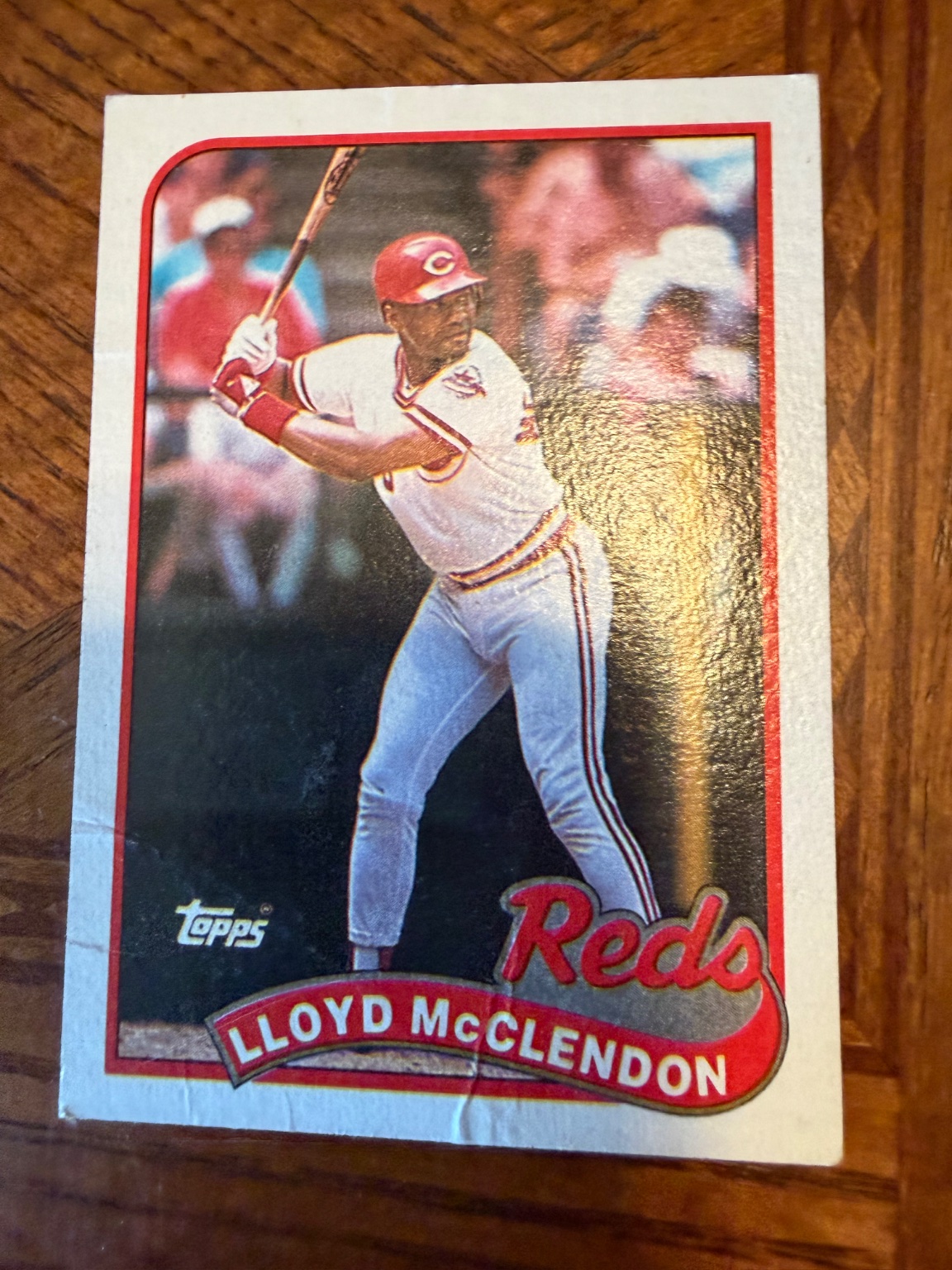 Lloyd McClendon Base - Trading Card Image