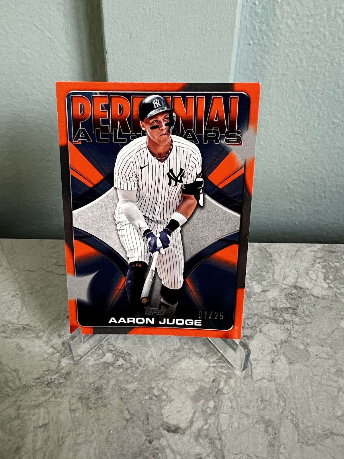 Aaron Judge Perennial All-Stars Orange /25 Orange Parallel - Trading Card Image