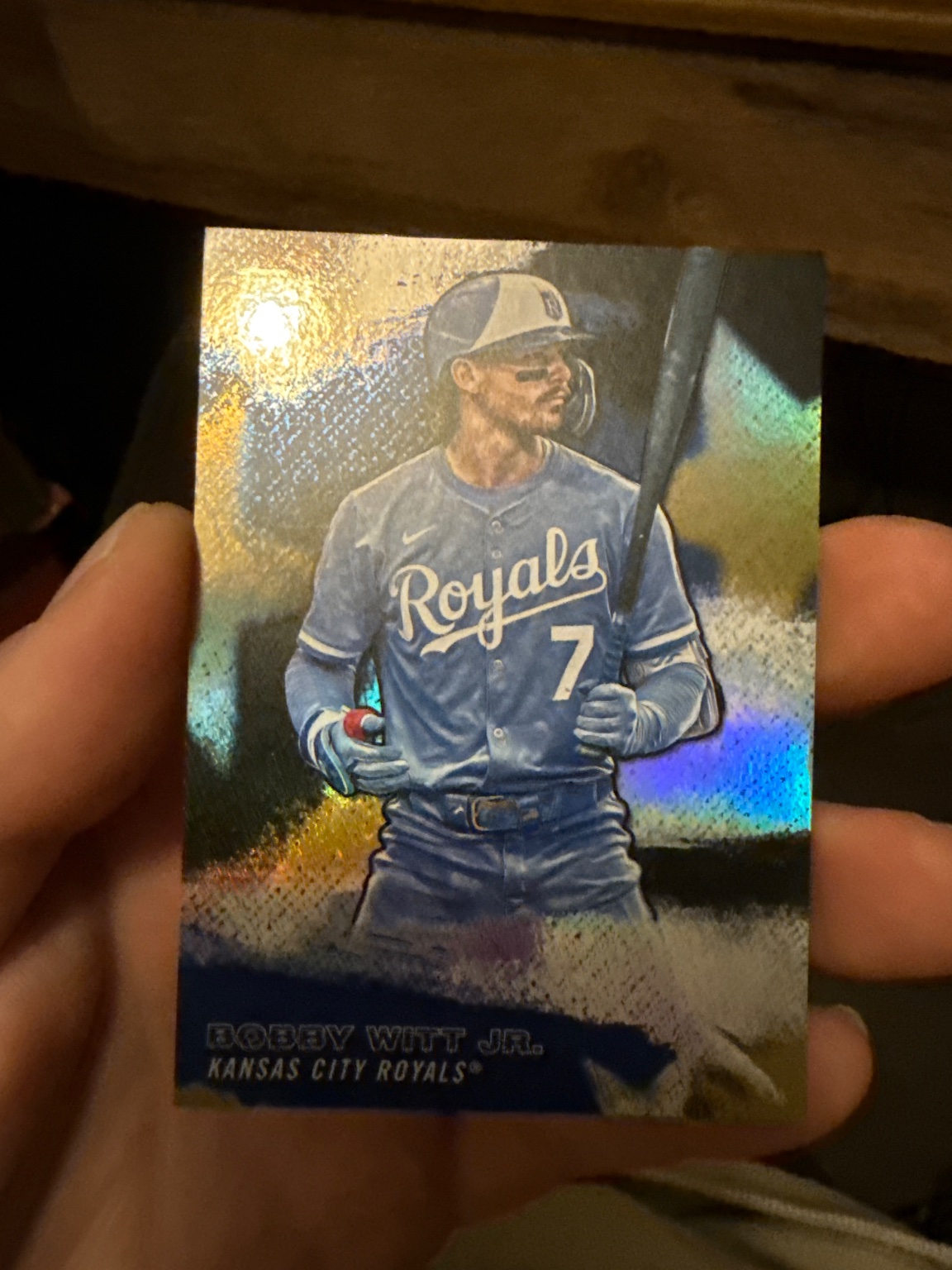 Bobby Witt Jr. - Stars of MLB Holo - Trading Card Image