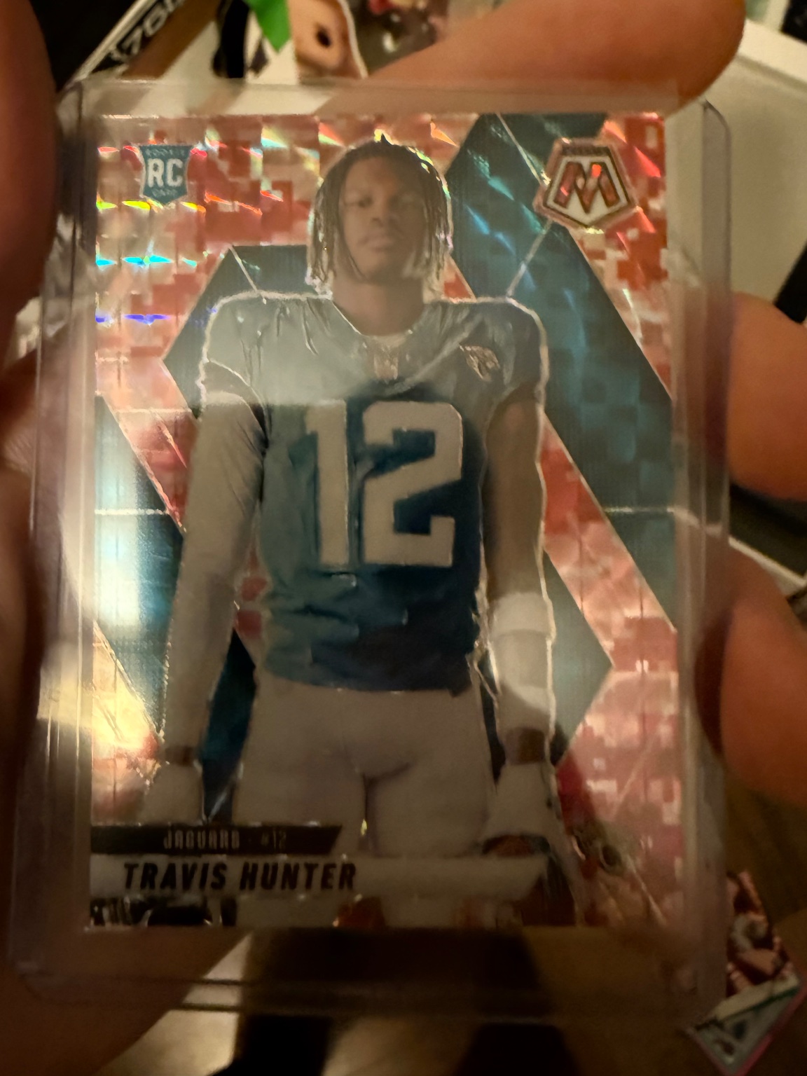 Travis Hunter - Mosaic Genesis Rookie Card Genesis - Trading Card Image
