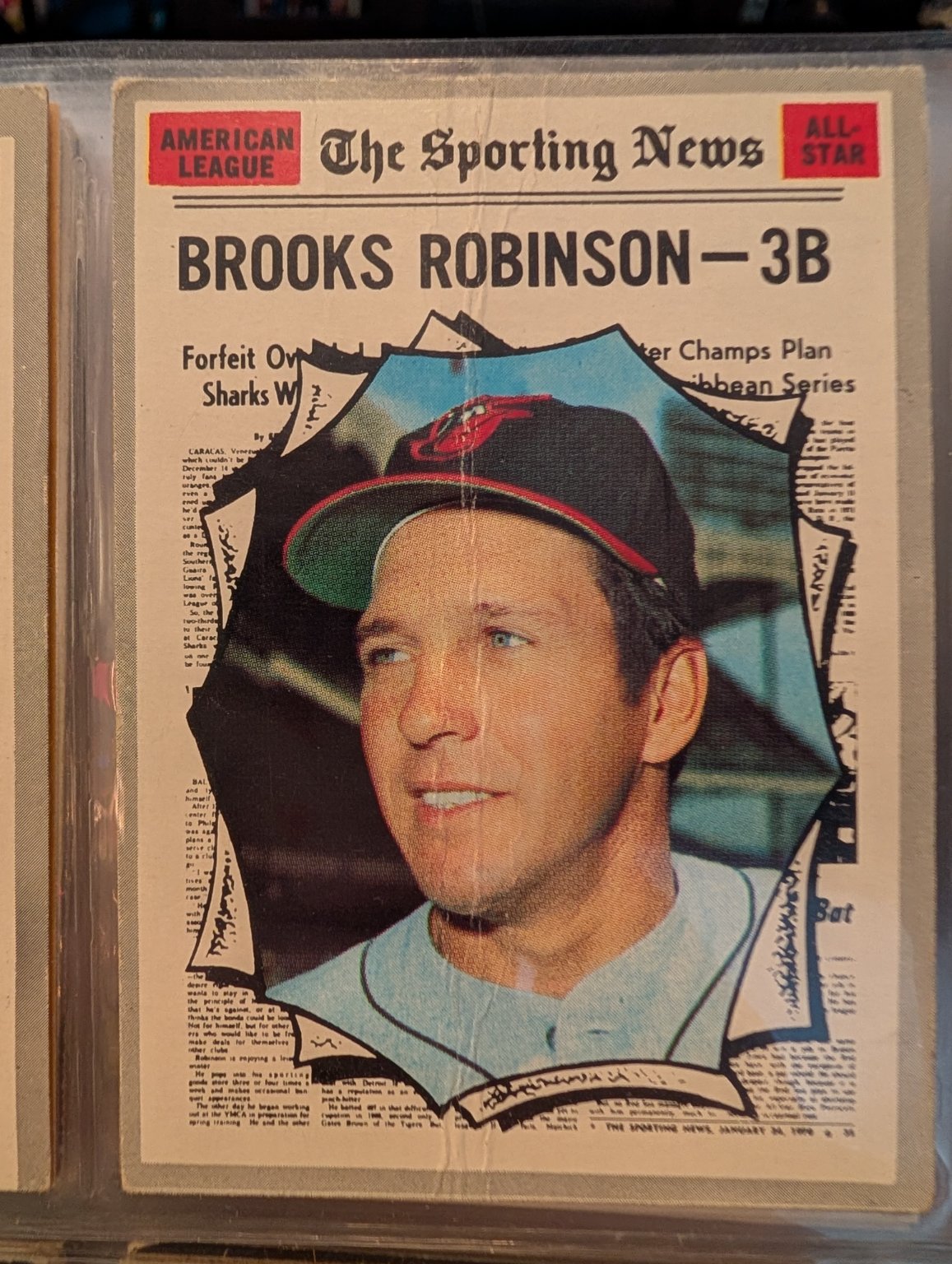 Brooks Robinson Base - Trading Card Image