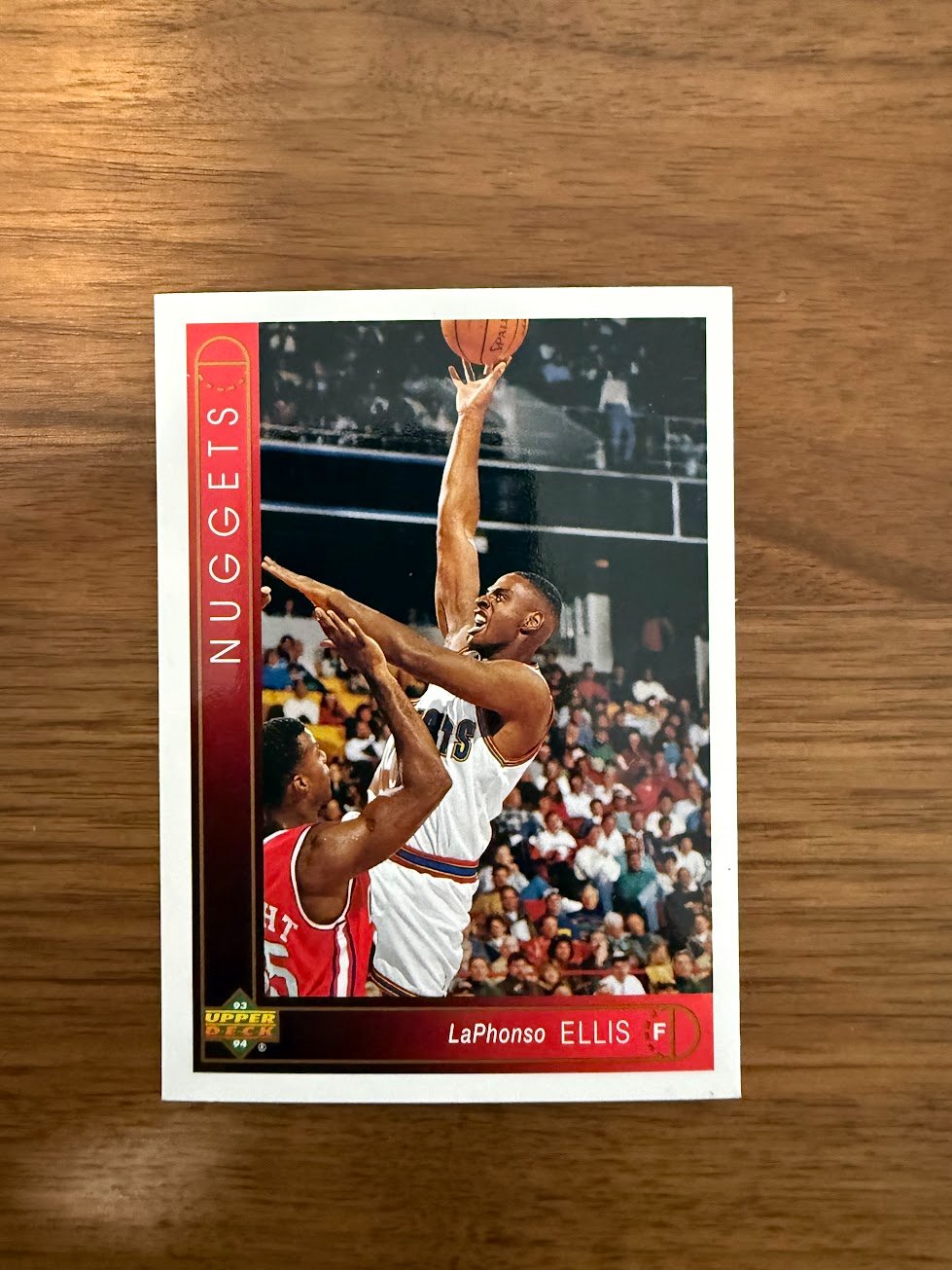 1993-94 Upper Deck LaPhonso Ellis #391 Base - Trading Card Image