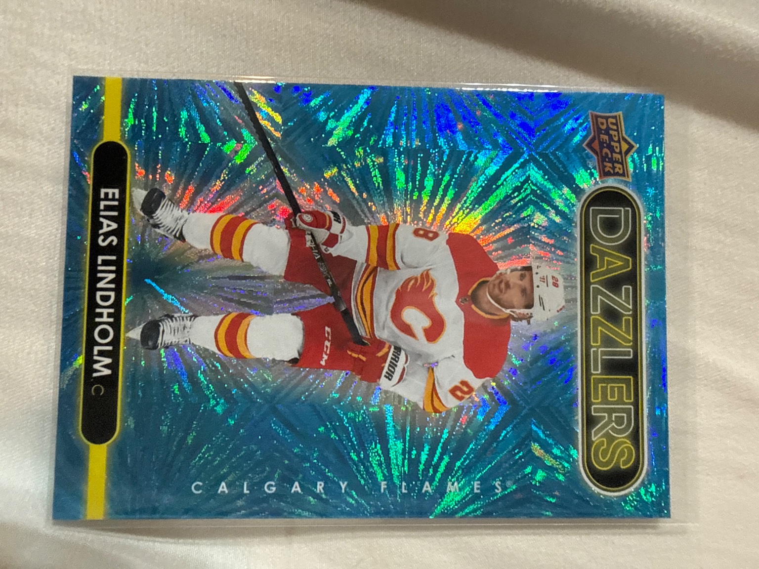 Elias Lindholm Dazzlers Blue Holo Blue Holo - Trading Card Image