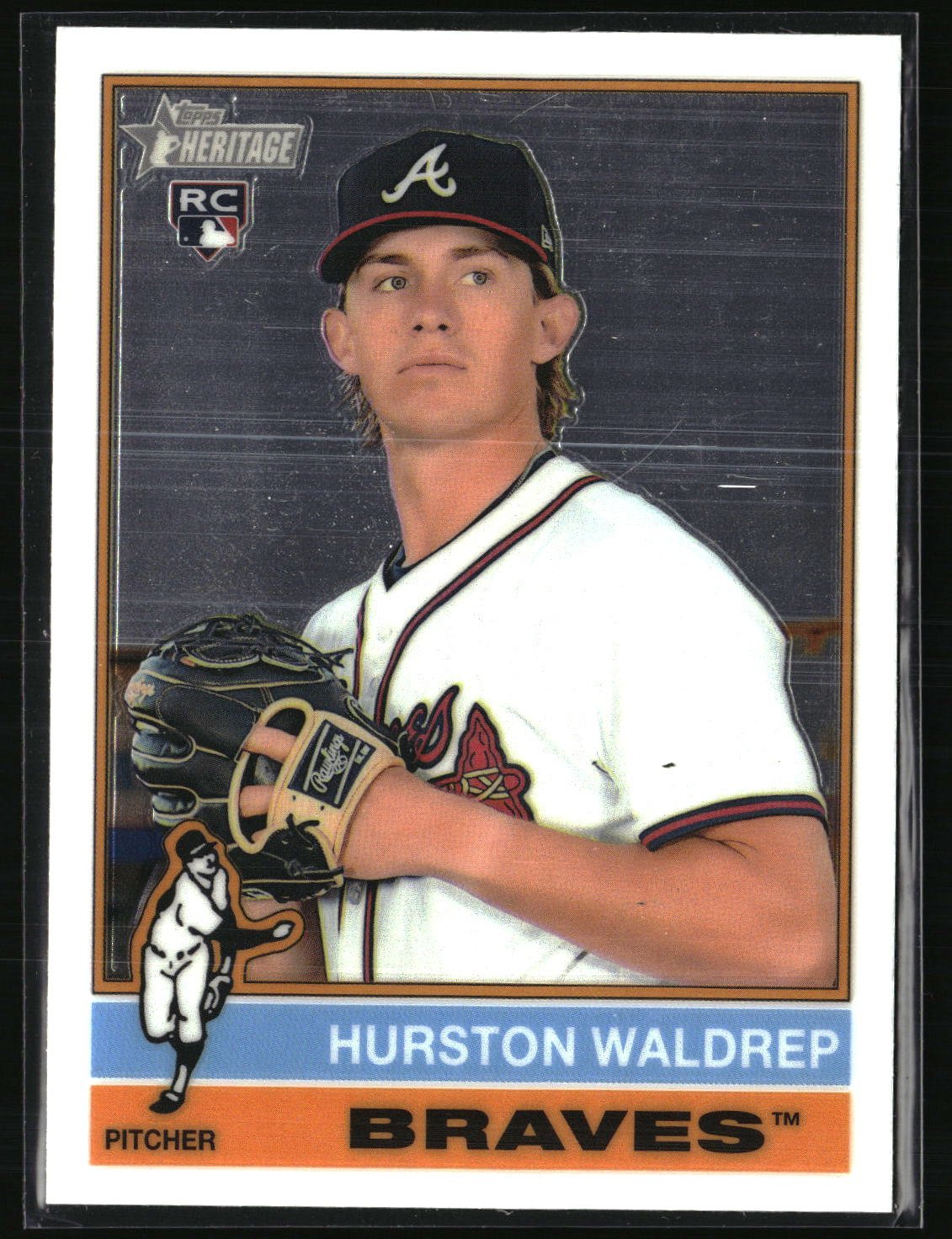 Hurston Waldrep Rookie Card Base - Trading Card Image