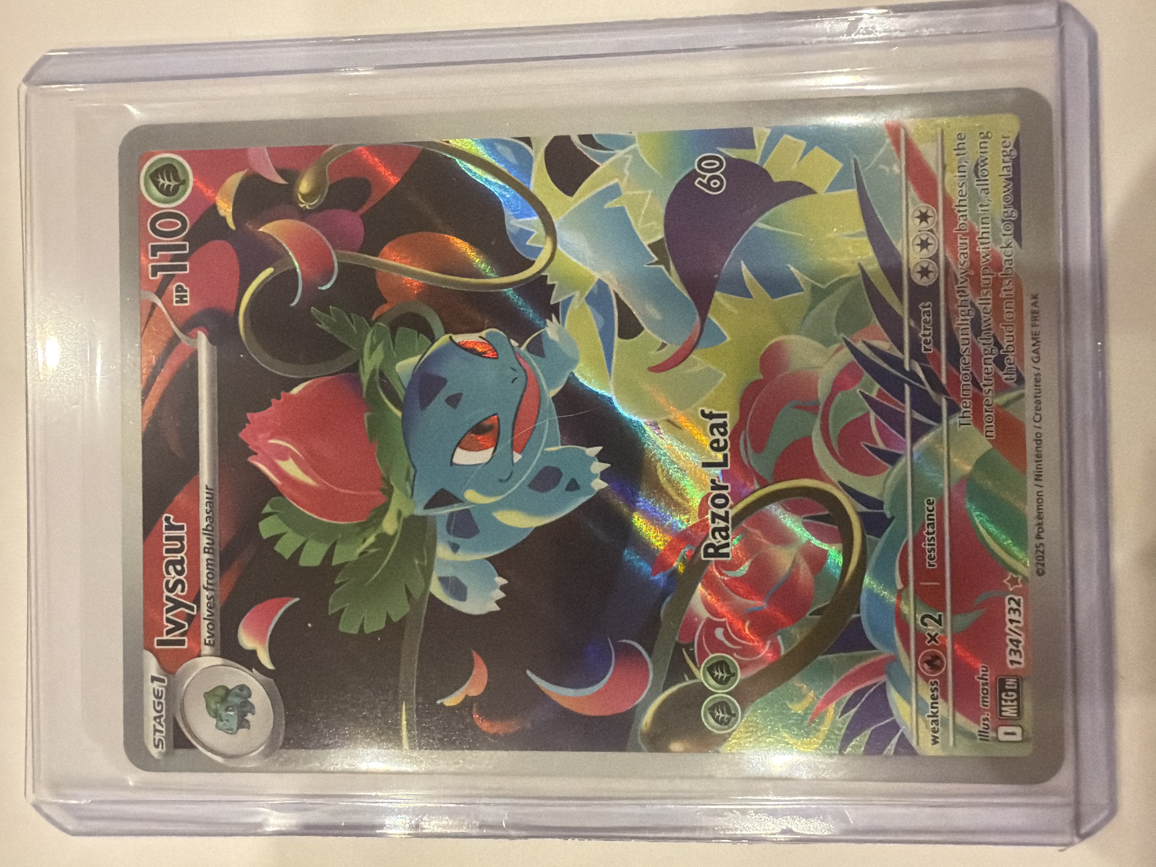 Ivysaur Illustration Rare - Trading Card Image