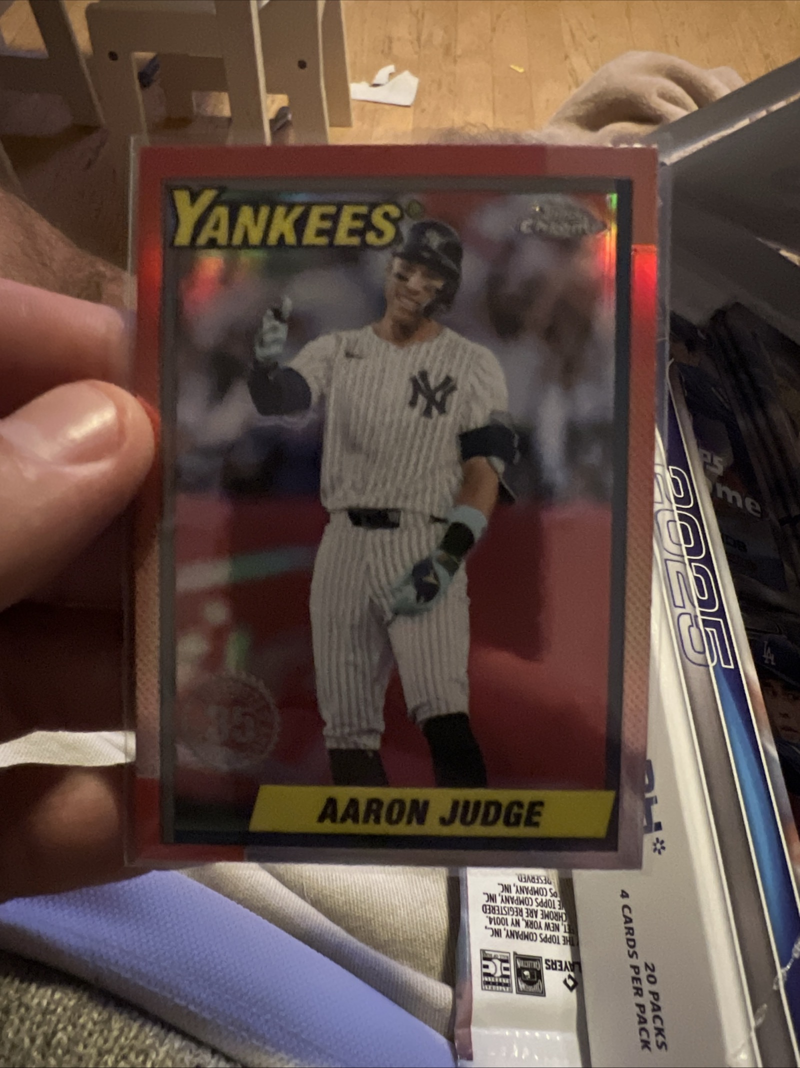 Aaron Judge - Red Refractor