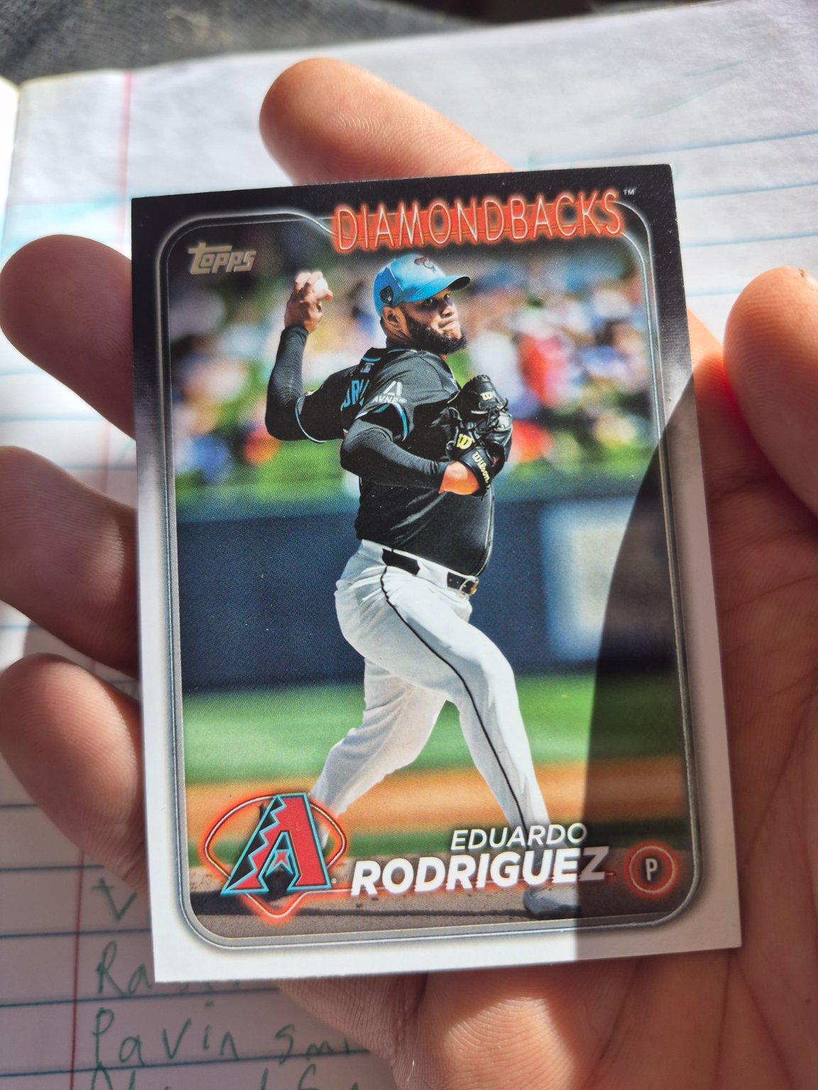 Eduardo Rodriguez 2024 Topps Series 1 Base Base - Trading Card Image