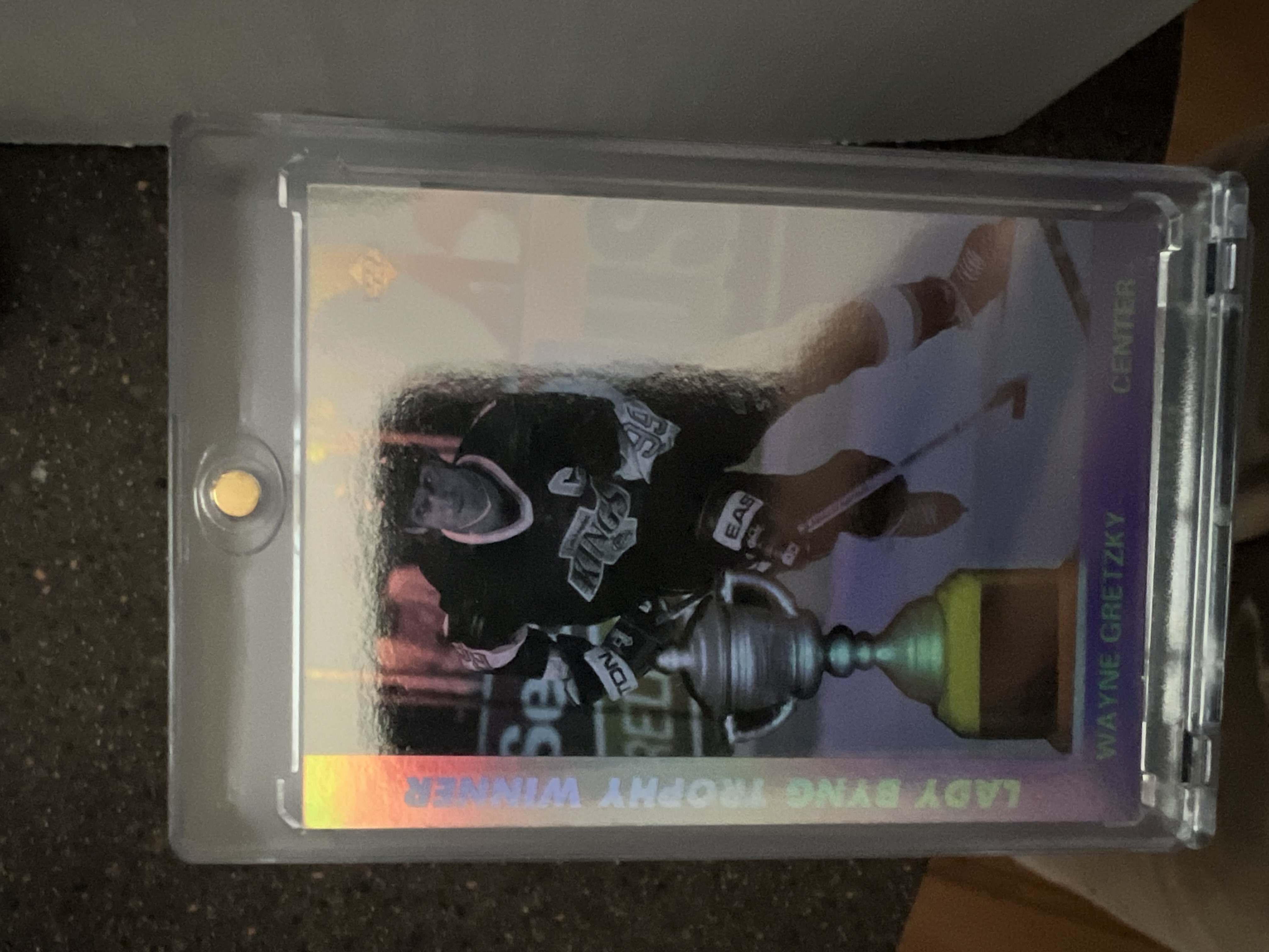 Wayne Gretzky Lady Byng Trophy Winner Hologram