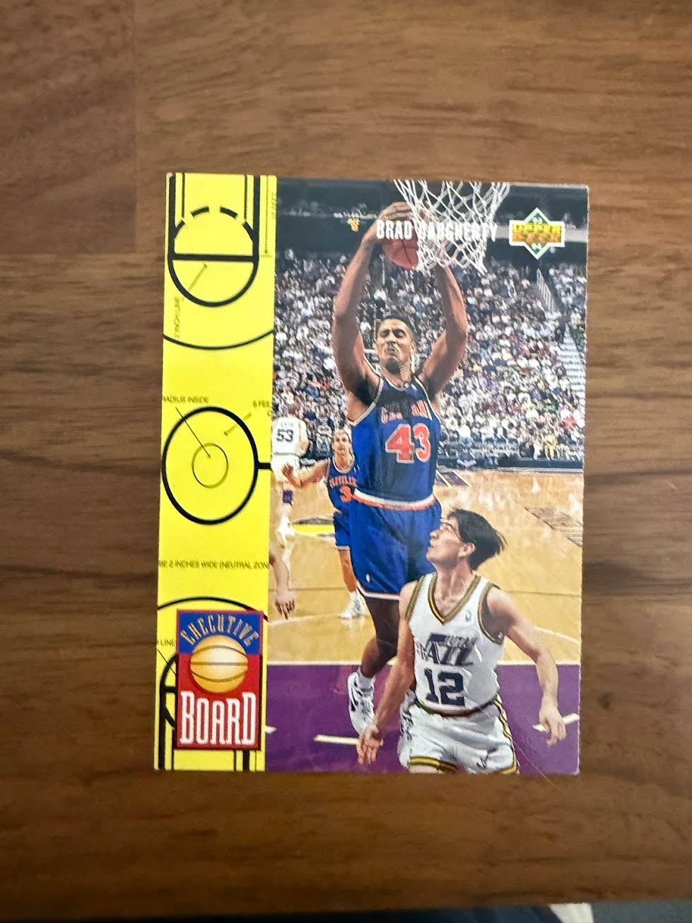 Brad Daugherty 1993-94 Upper Deck Executive Board Base - Trading Card Image