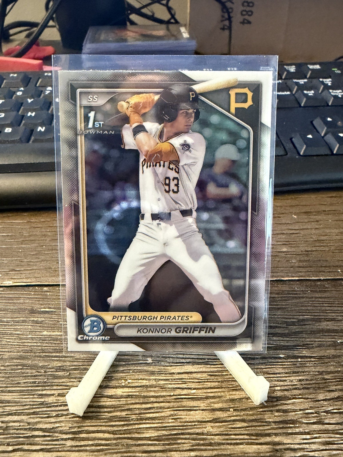 Konnor Griffin - 1st Bowman Chrome Base - Trading Card Image