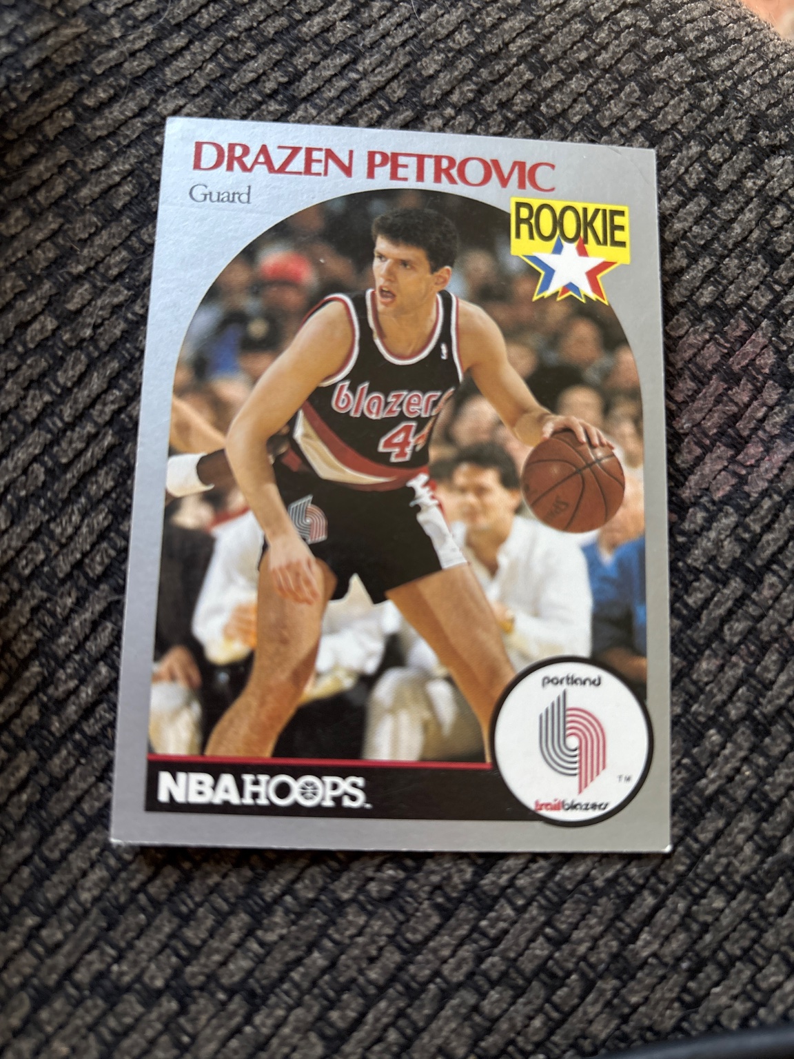Drazen Petrovic Rookie Base - Trading Card Image