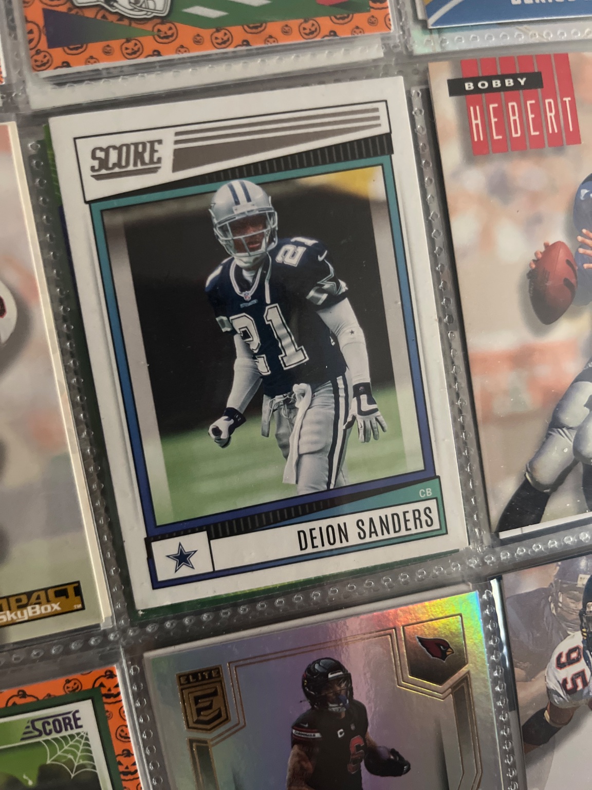 Deion Sanders Base - Trading Card Image