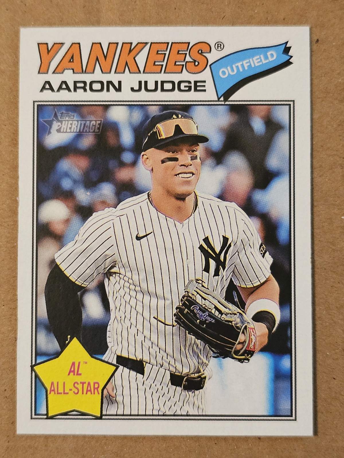 Aaron Judge 2024 Topps Heritage AL All-Star AL All-Star - Trading Card Image