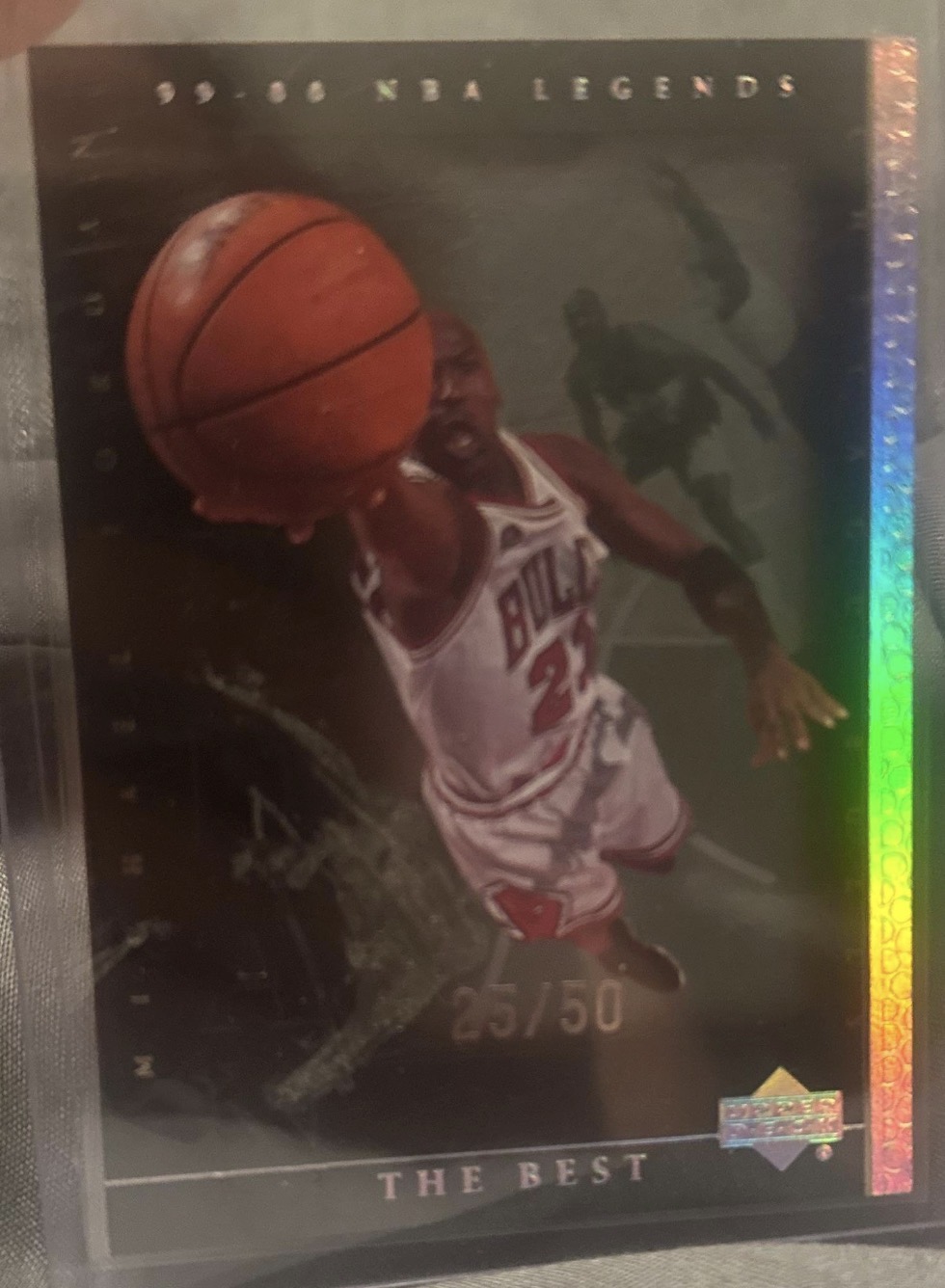 Michael Jordan 1999-00 Upper Deck NBA Legends The Best /50