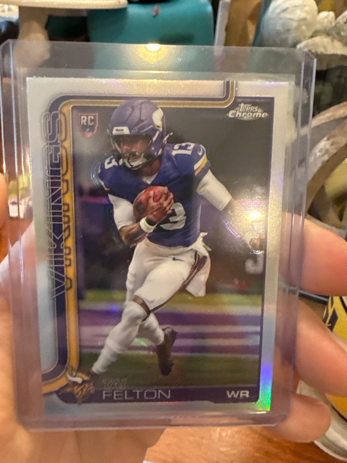 Tai Felton - Refractor Rookie Card Refractor - Trading Card Image