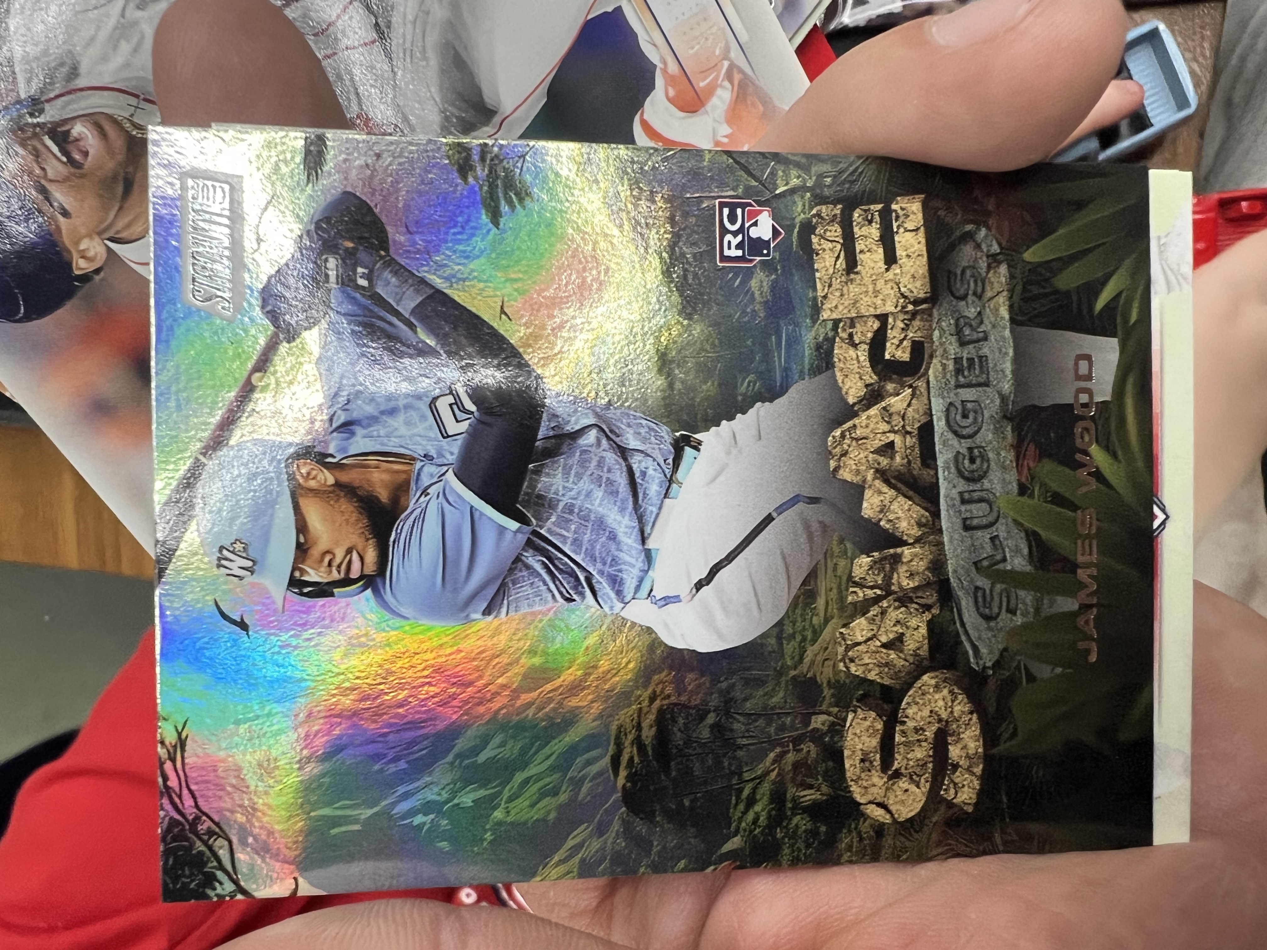 James Wood - Savage Sluggers Insert Savage Sluggers Insert - Trading Card Image